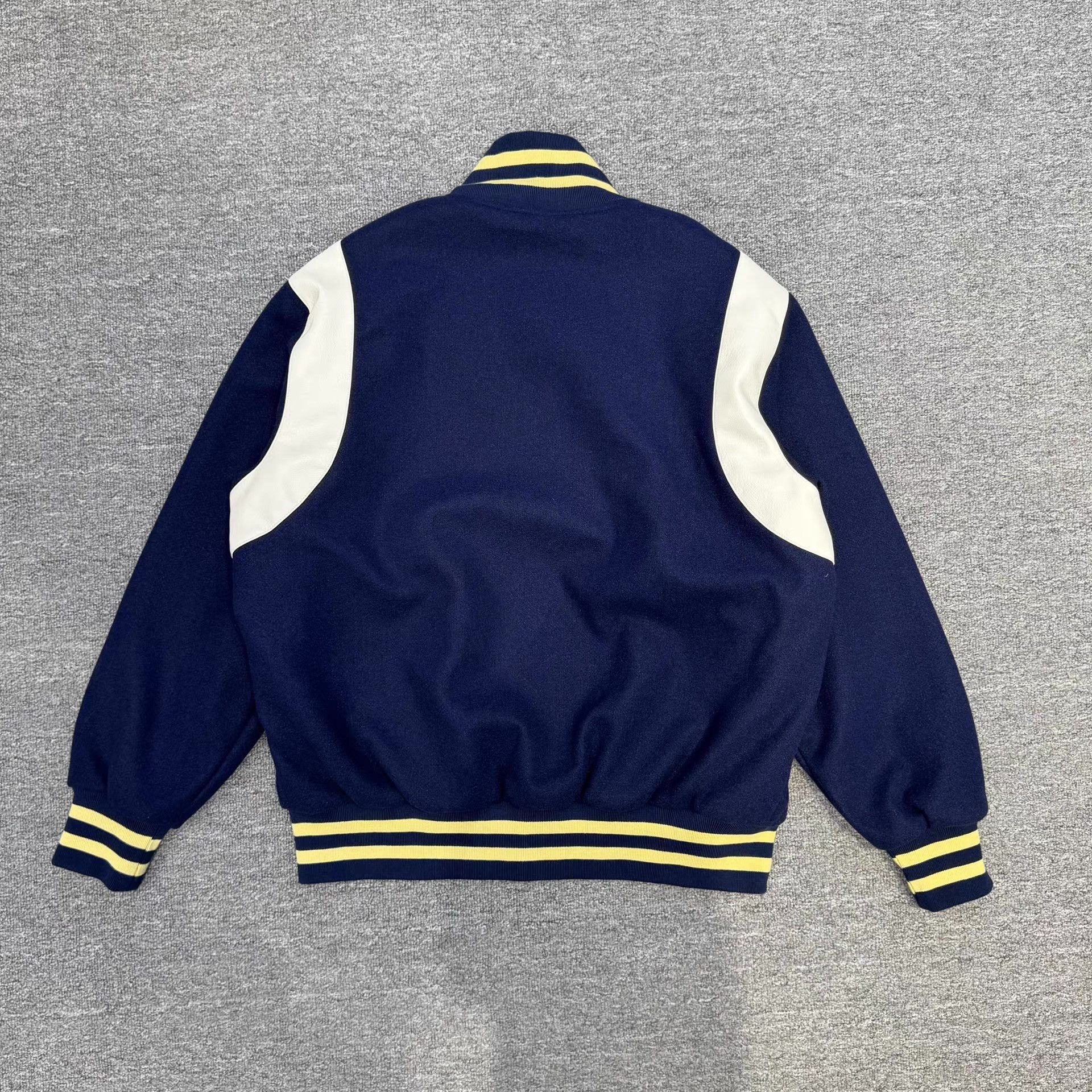 Billionaire Boys Club BBC Patchwork Baseball Jacket Q5 Size US L / EU 52-54 / 3 - 2 Thumbnail
