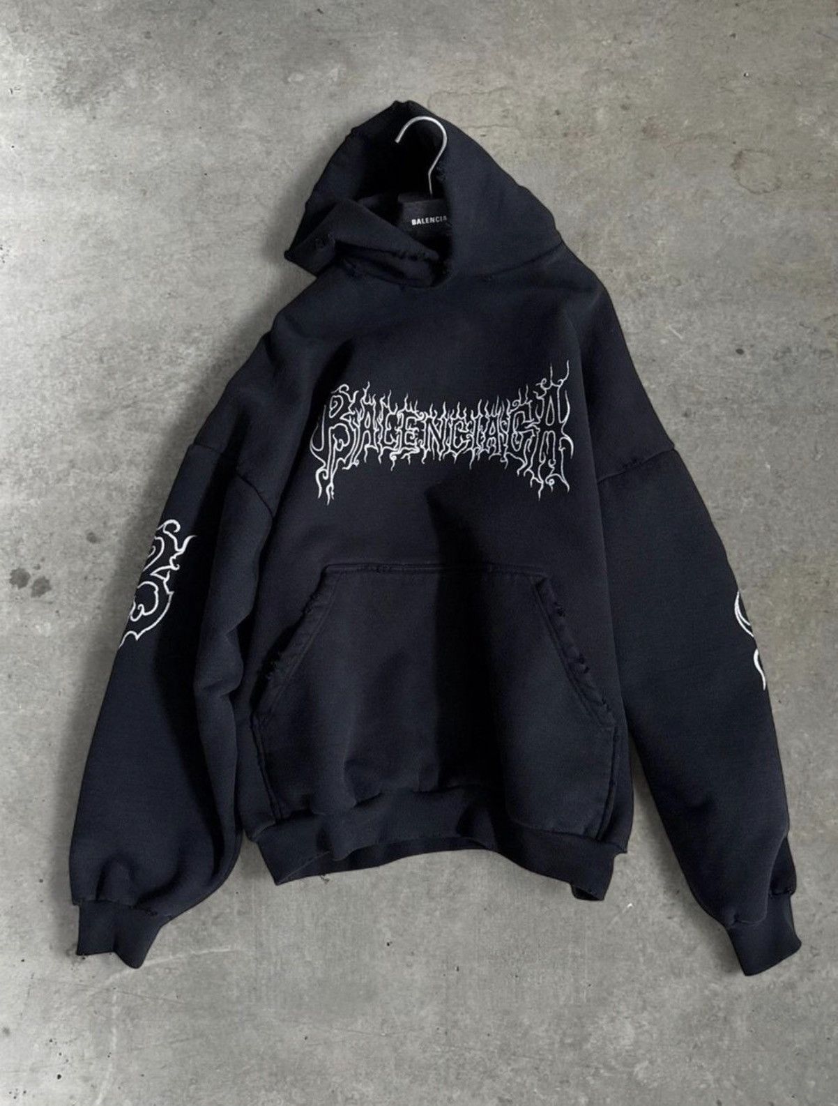 Balenciaga Balenciaga Darkwave Heavy Outerwear Hoodie Size US L / EU 52-54 / 3 - 1 Thumbnail