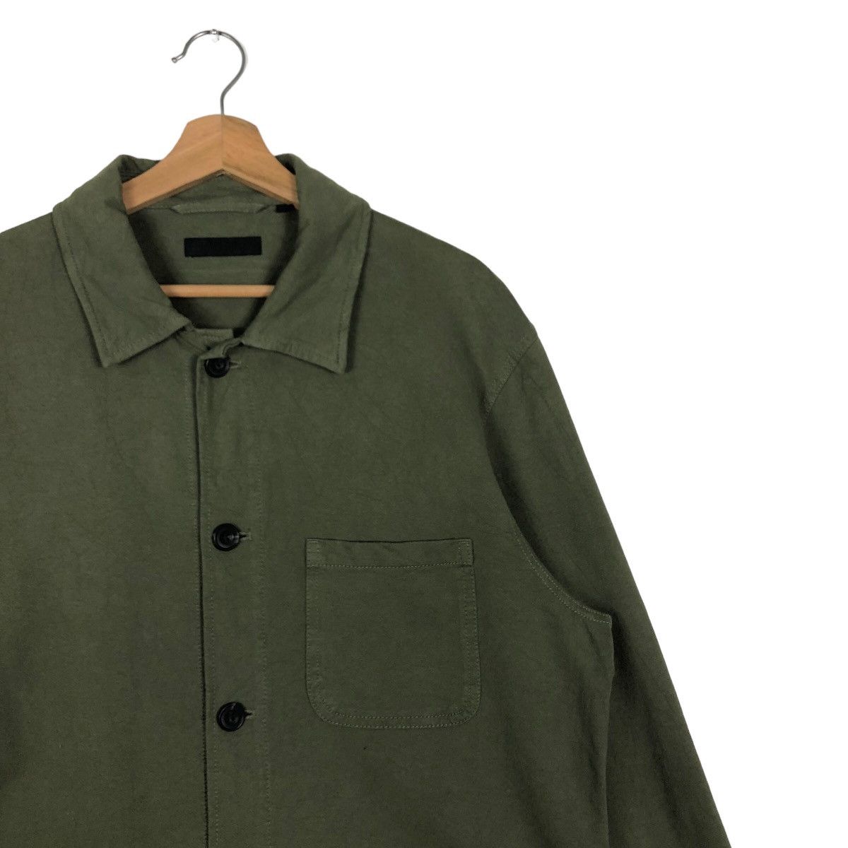 Japanese Brand 🔥90’s Vintage Military Chore Jacket Uniqlo Issey Miyake Size US XL / EU 56 / 4 - 5 Thumbnail