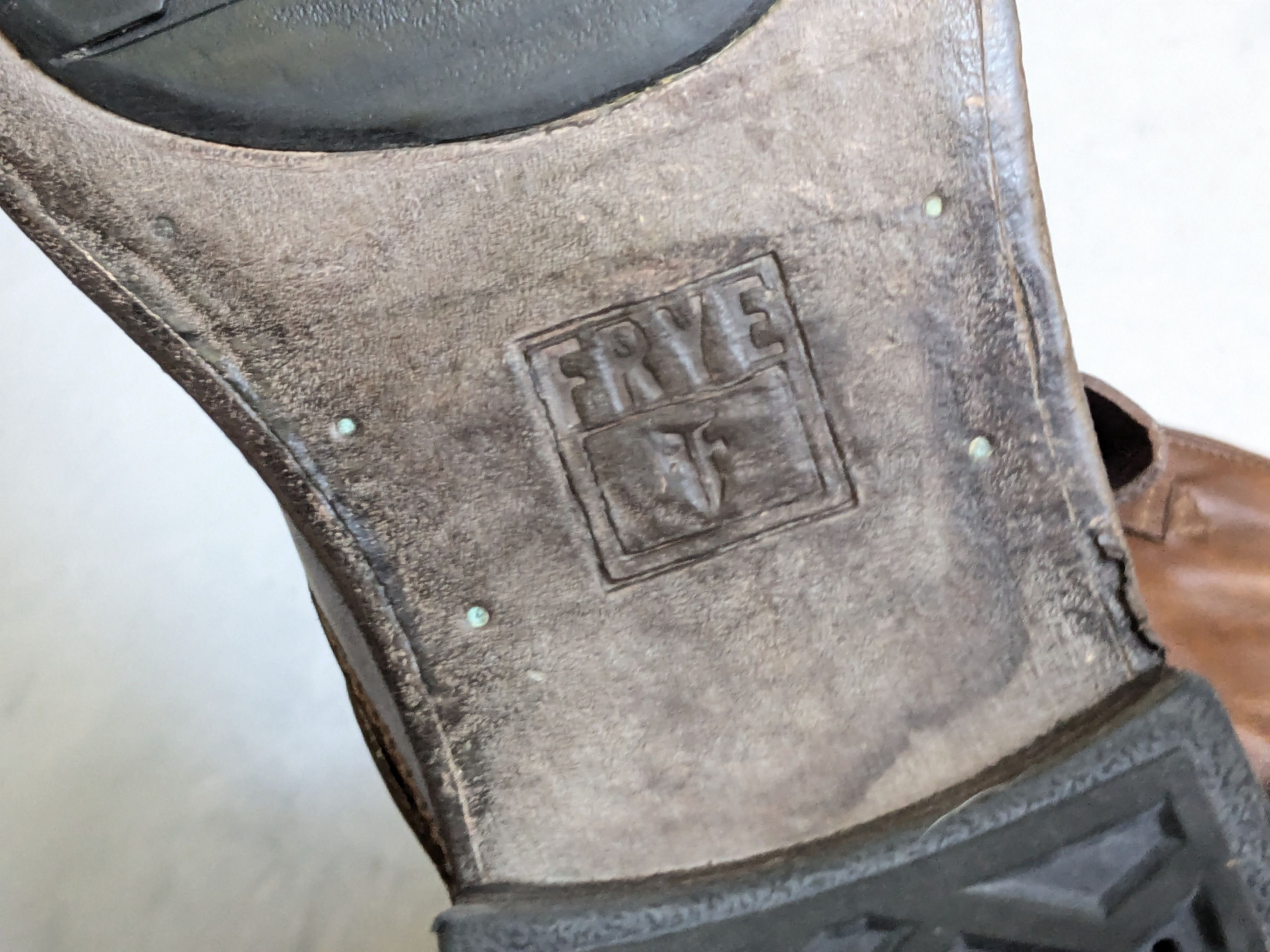 Frye Frye Engineer Boots Brown 12 D Leather Buckle Strap Size US 12 / EU 45 - 15 Thumbnail