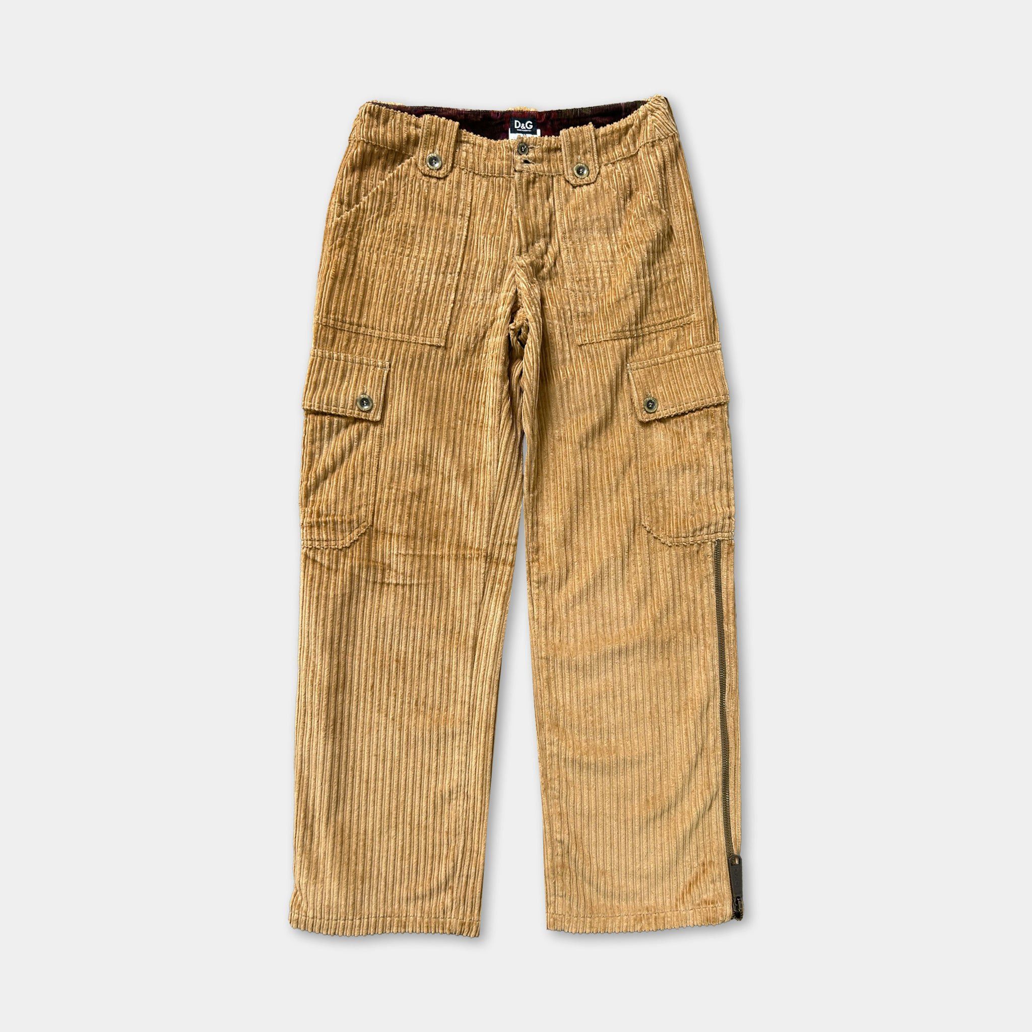 Dolce & Gabbana Dolce & Gabbana Corduroy Pants Size US 26 / EU 42 - 1 Thumbnail