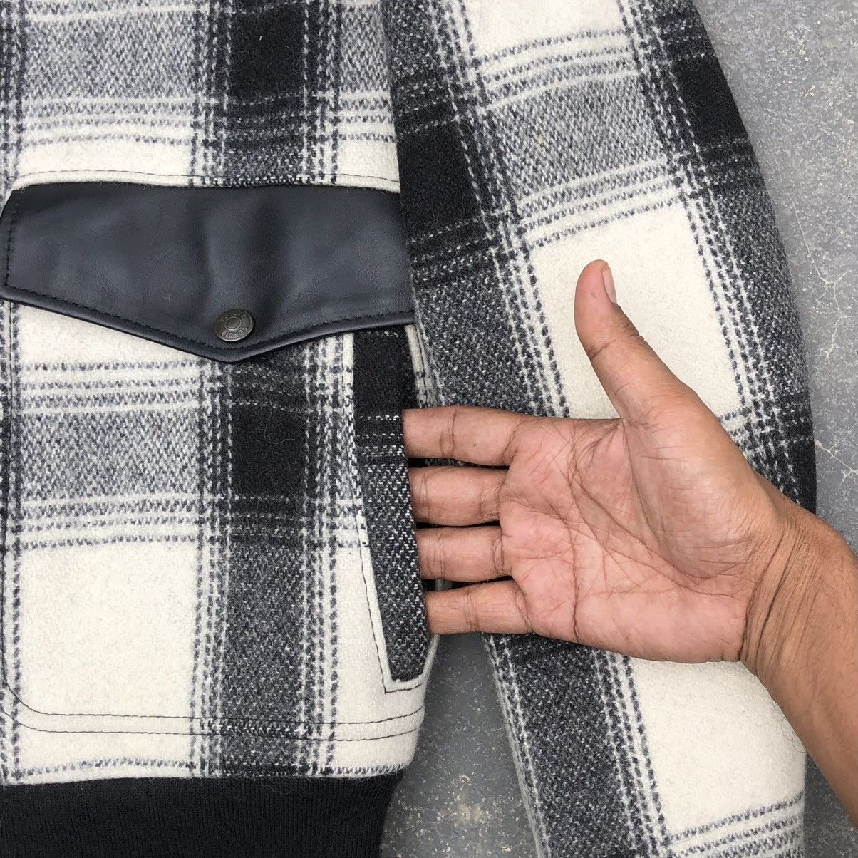 Schott Vintage Schott Bross Wool Leather Melton Bomber Jacket USA🇺🇸 Size US S / EU 44-46 / 1 - 10 Thumbnail