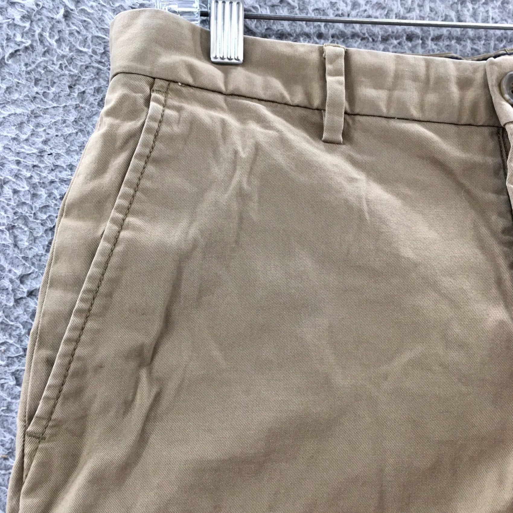 Banana Republic Banana Republic Athletic Fit Chino Pants Mens 31x30 Brown Casual Size US 31 - 4 Thumbnail