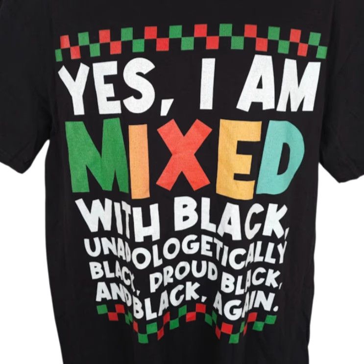 Gildan Proud Black T Shirt Mens Size Large Black History African American T-Shirt Mens Large Black History African American Size US L / EU 52-54 / 3 - 2 Thumbnail