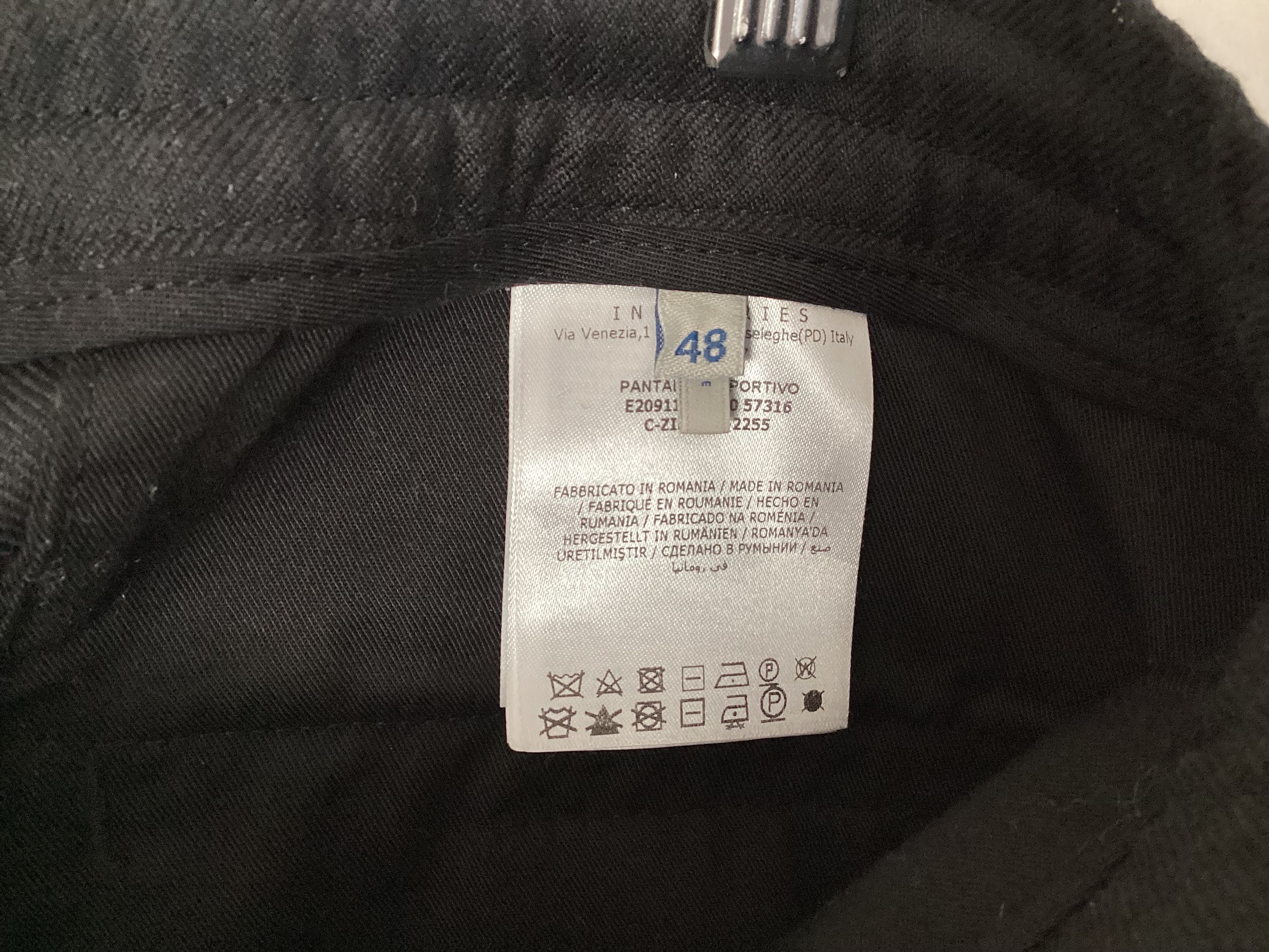 Moncler (48)Moncler Wool Rib Pant Black $598 Retail Size US 36 / EU 52 - 3 Thumbnail
