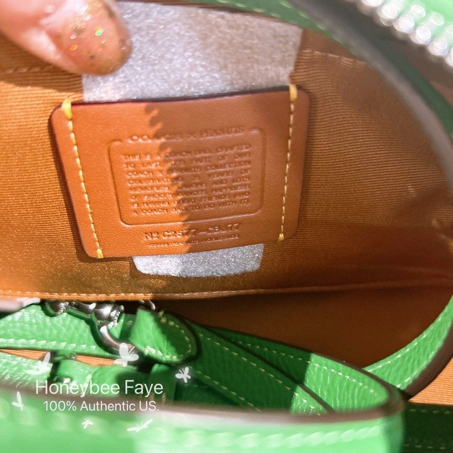 Coach Coach X Peanuts Teri Shoulder Bag Peppermint Patty CBJ77 Size ONE SIZE - 5 Thumbnail