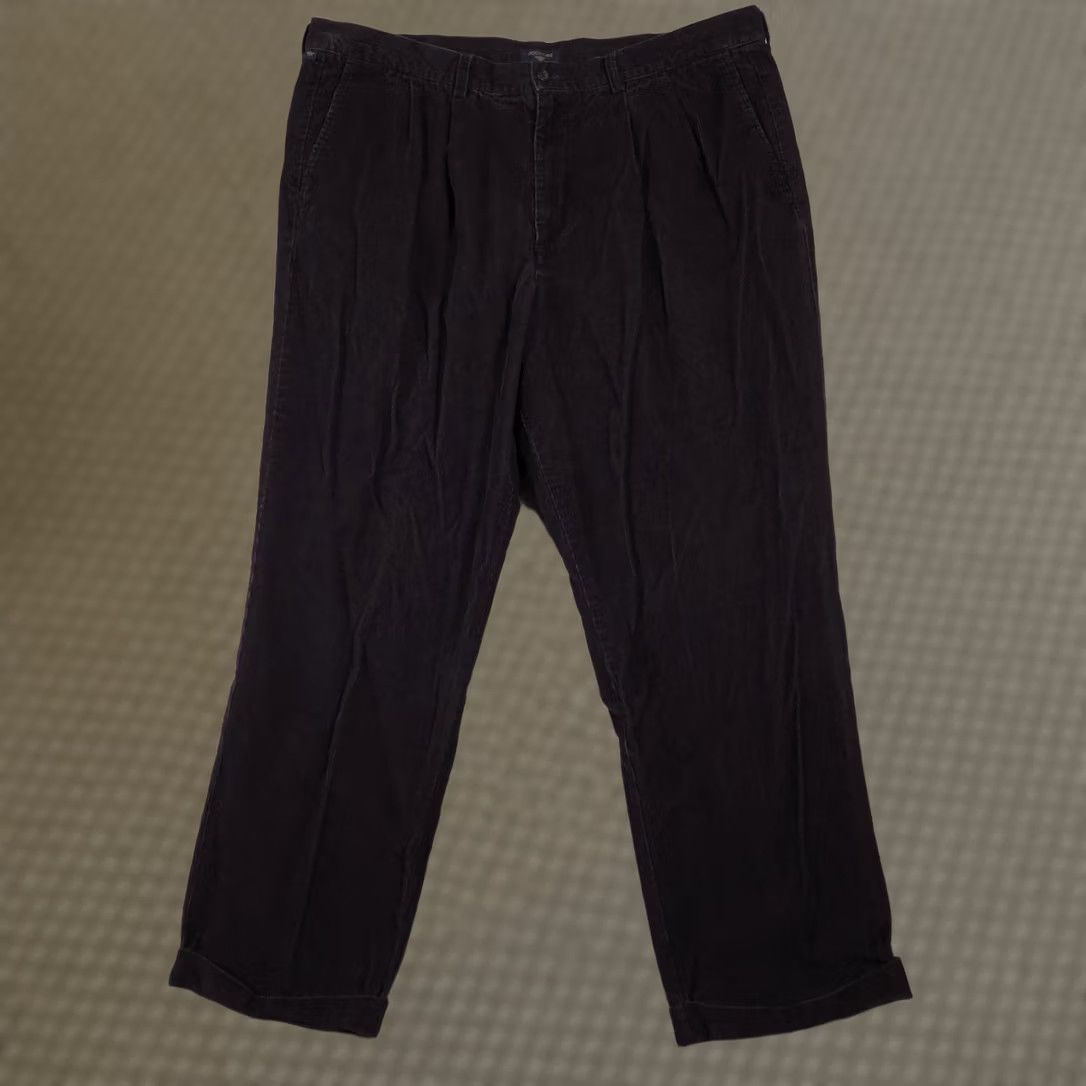 Dockers Dockers Pants Mens 40x30 Blue Corduroy Pleated Relaxed Fit Straight Leg Chino Size US 40 / EU 56 - 1 Thumbnail