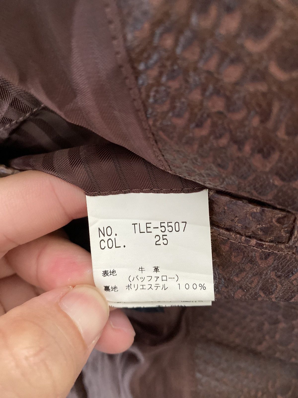Tornado Mart 🔥🔥🔥Tornado Mart Snake Skin Leather Jacket Size US M / EU 48-50 / 2 - 19 Thumbnail