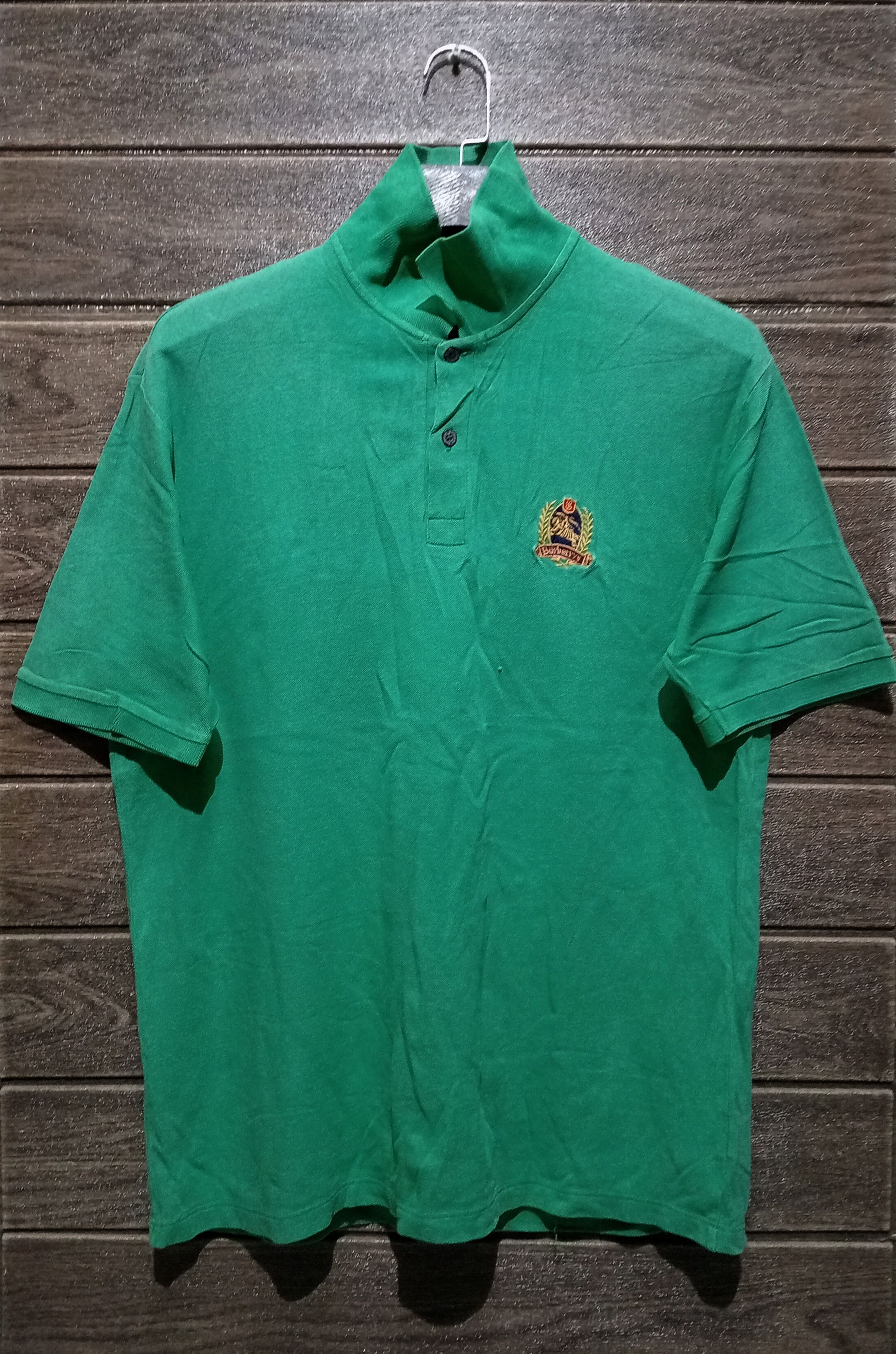 Burberry Vintage Burberry Polo Shirts Made in England Size US L / EU 52-54 / 3 - 1 Thumbnail