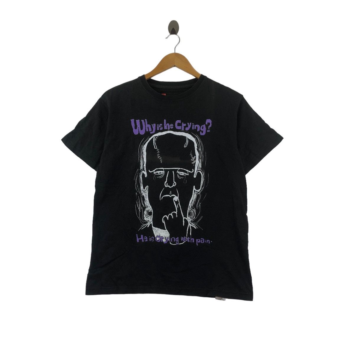 Vintage Vintage FRANKENSTEIN MOVIE FILM Crybaby Monster Manga Tee Size US M / EU 48-50 / 2 - 1 Thumbnail