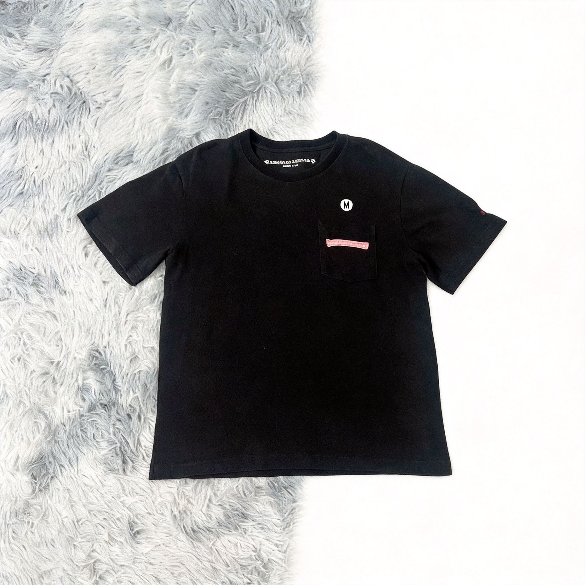 Chrome Hearts Chrome Hearts Matty Boy Black Pink Arc Logo T Shirt