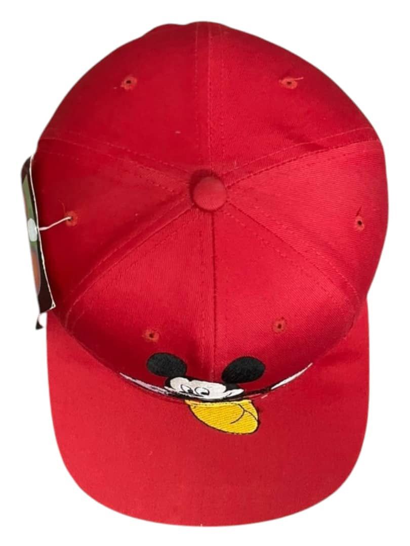 Mickey Mouse × Mickey Unlimited × Vintage RARE DEADSTOCK VINTAGE 90s MICKEY MOUSE EMBROIDERY CAP Size ONE SIZE - 6 Thumbnail