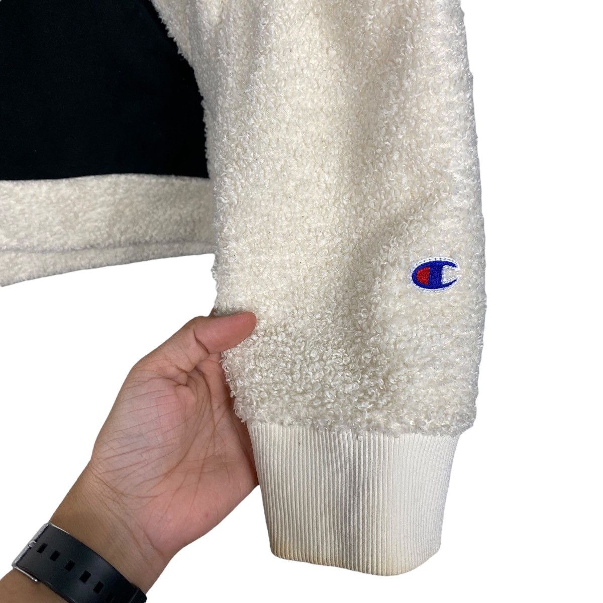Champion Champion boa sherpa hoodie jacket Size US L / EU 52-54 / 3 - 14 Thumbnail