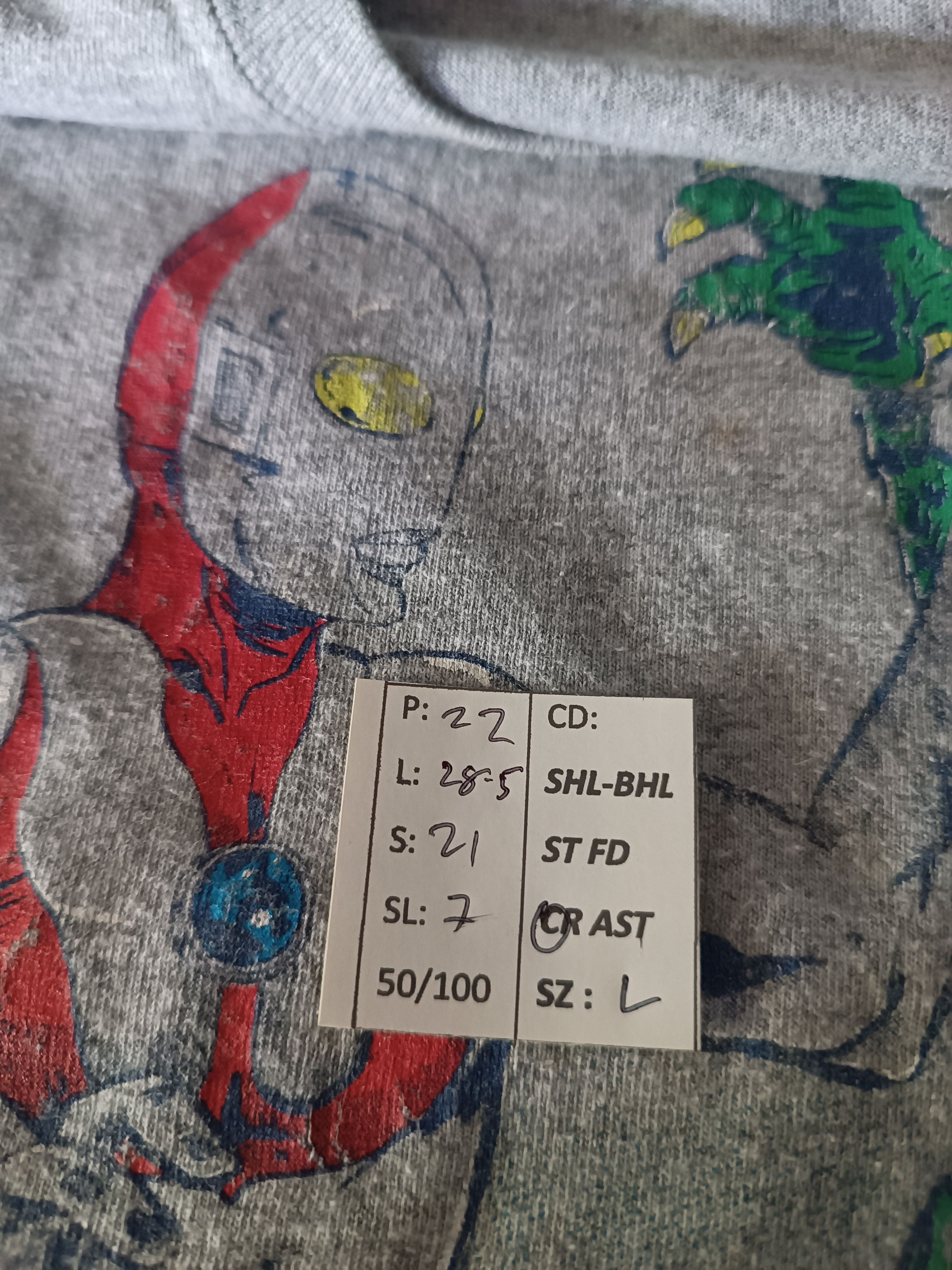 Anime VINTAGE Y2K ULTRAMAN VS SHIN GODZILLA VERY RARE🔥 TEE Size US L / EU 52-54 / 3 - 15 Thumbnail