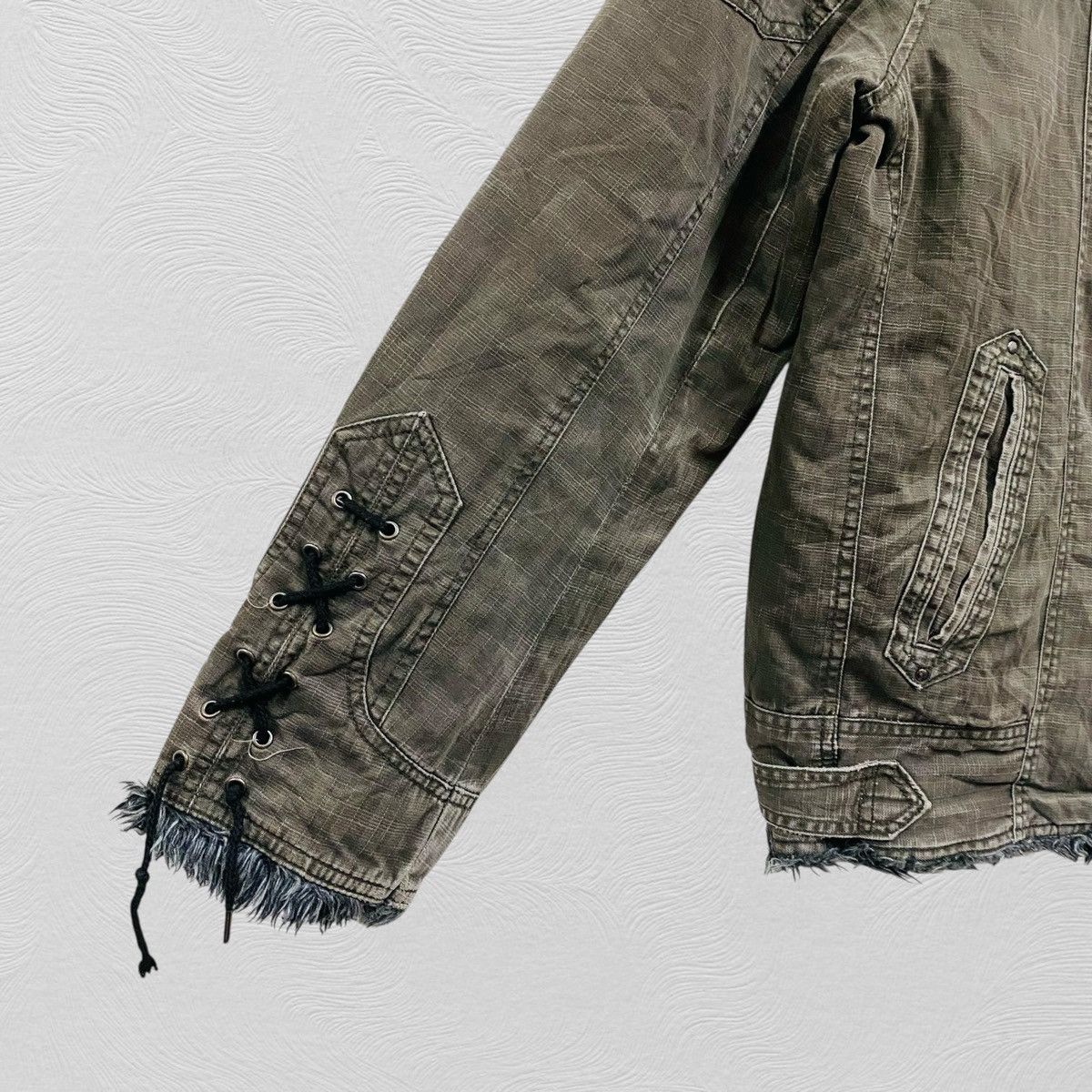 Hysteric Glamour Create barefoot tactical lace up jacket japanese brand Size US L / EU 52-54 / 3 - 5 Thumbnail