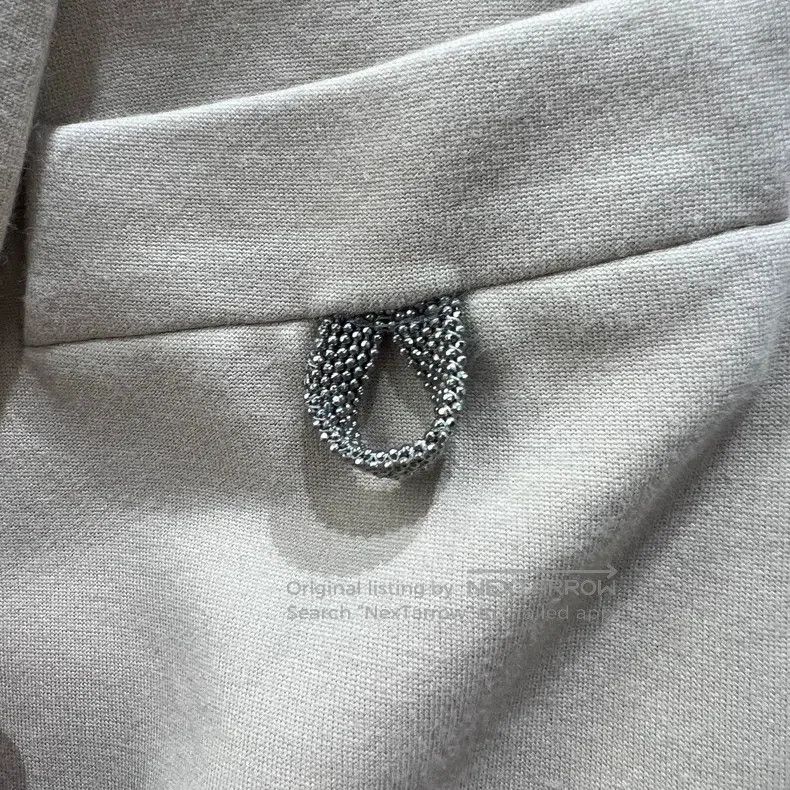 Brunello Cucinelli Brunello Cucinelli Beaded cotton blazer Size XXS / US 00 / IT 34 - 7 Thumbnail