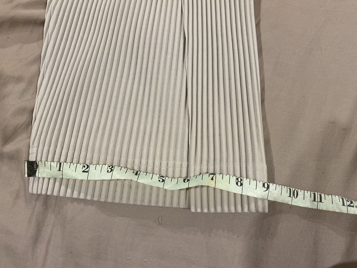 Homme Plisse Issey Miyake Homme Plisse Issey Miyake Grey Belted Pleats 1 Trousers Size US 32 / EU 48 - 5 Thumbnail