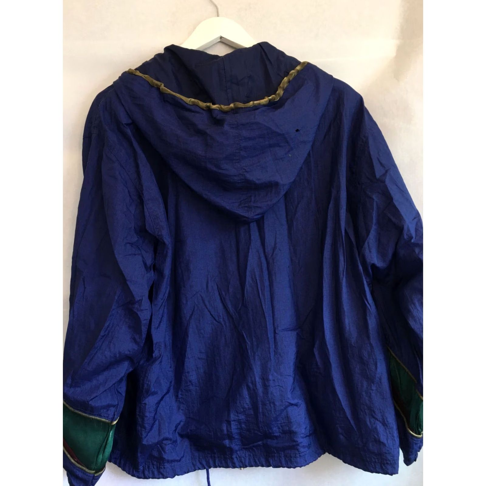 Etro VINTAGE Active Frontier Hooded Jacket Womens Large Blue Lined Zip Jacket Size L / US 10 / IT 46 - 2 Thumbnail