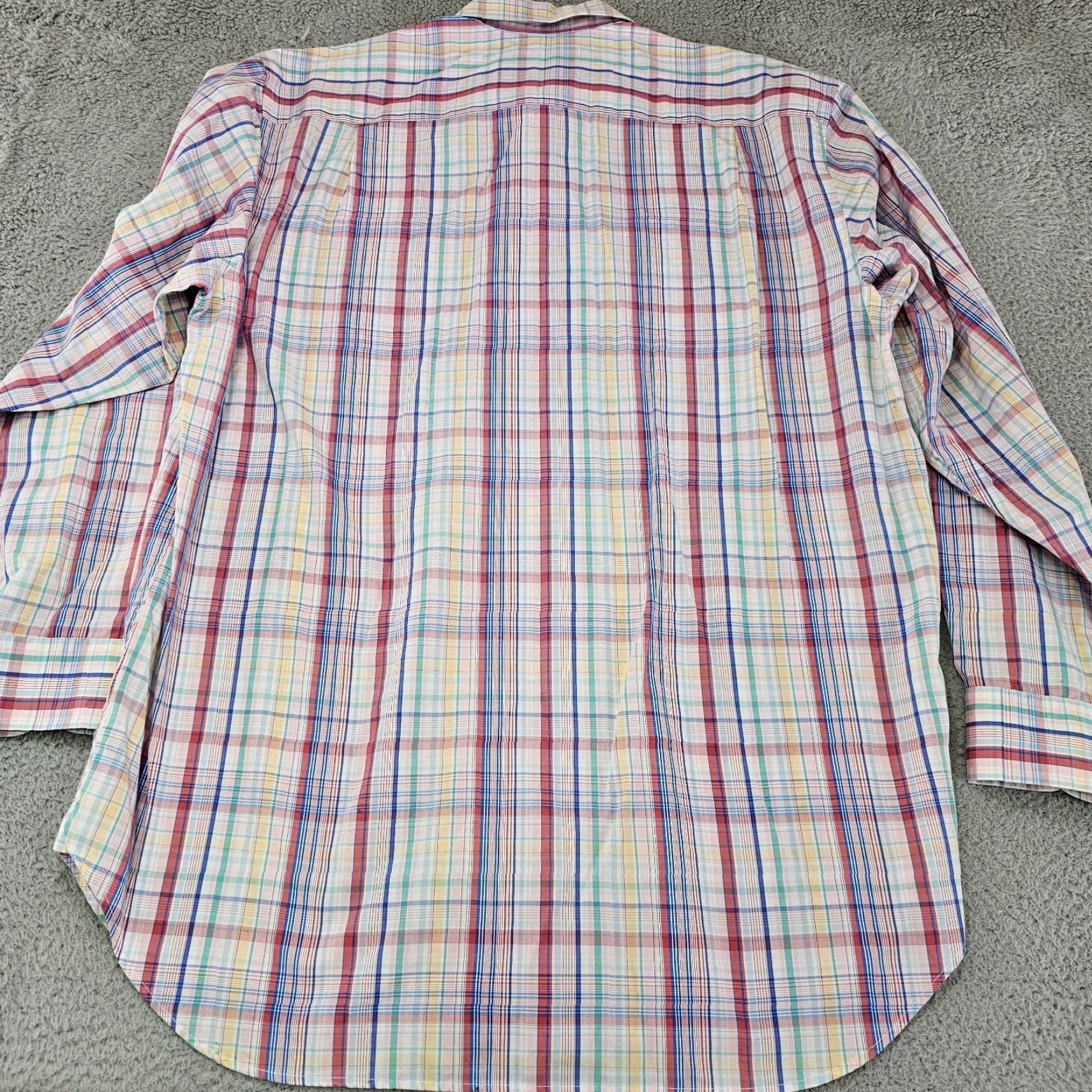 Vineyard Vines Vineyard Vines Shirt Mens Large Red Tartan Plaid Baron Button Up Long Sleeve Size US L / EU 52-54 / 3 - 7 Thumbnail