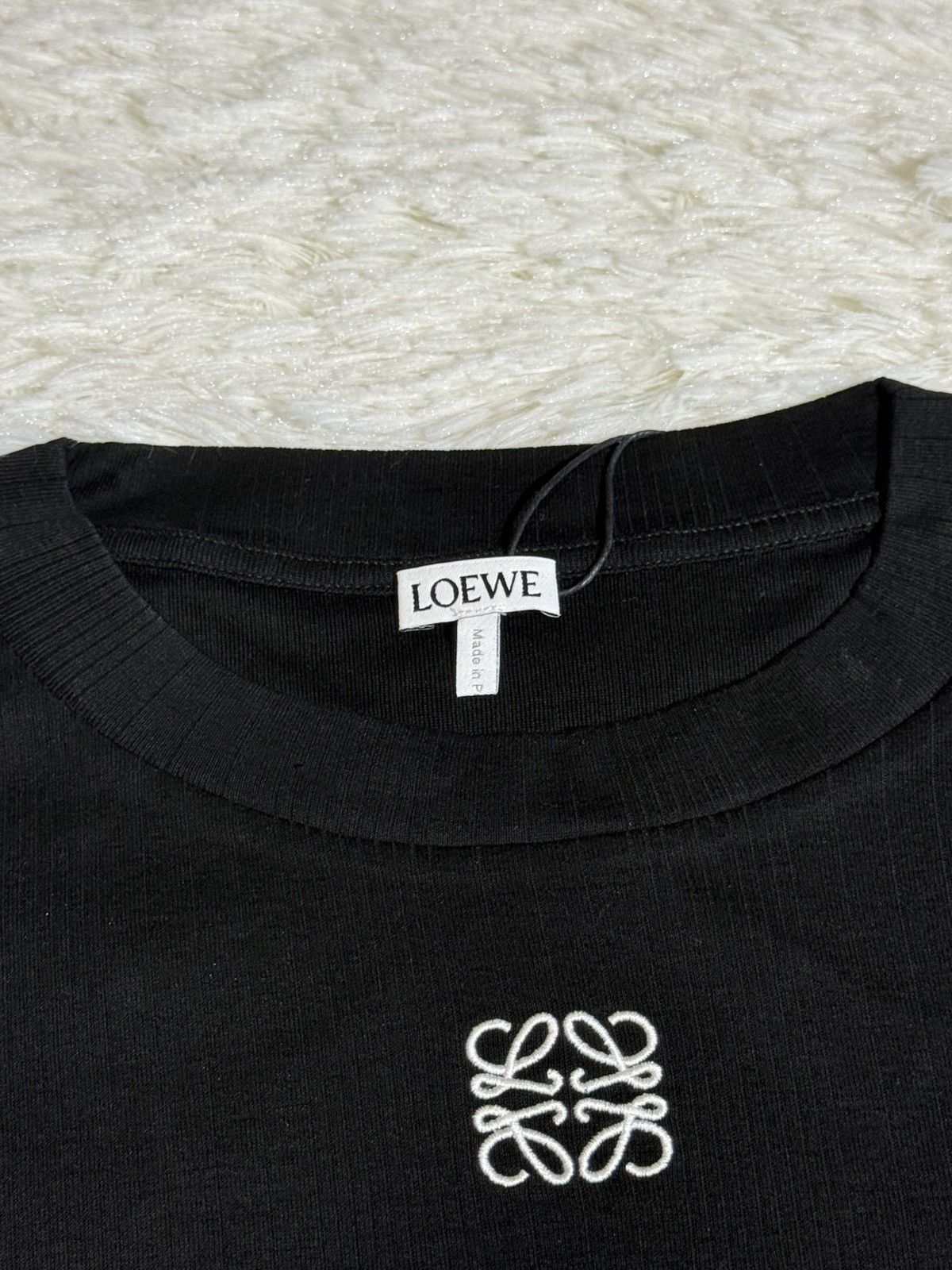 Loewe Loewe black crop top Size S / US 4 / IT 40 - 2 Thumbnail