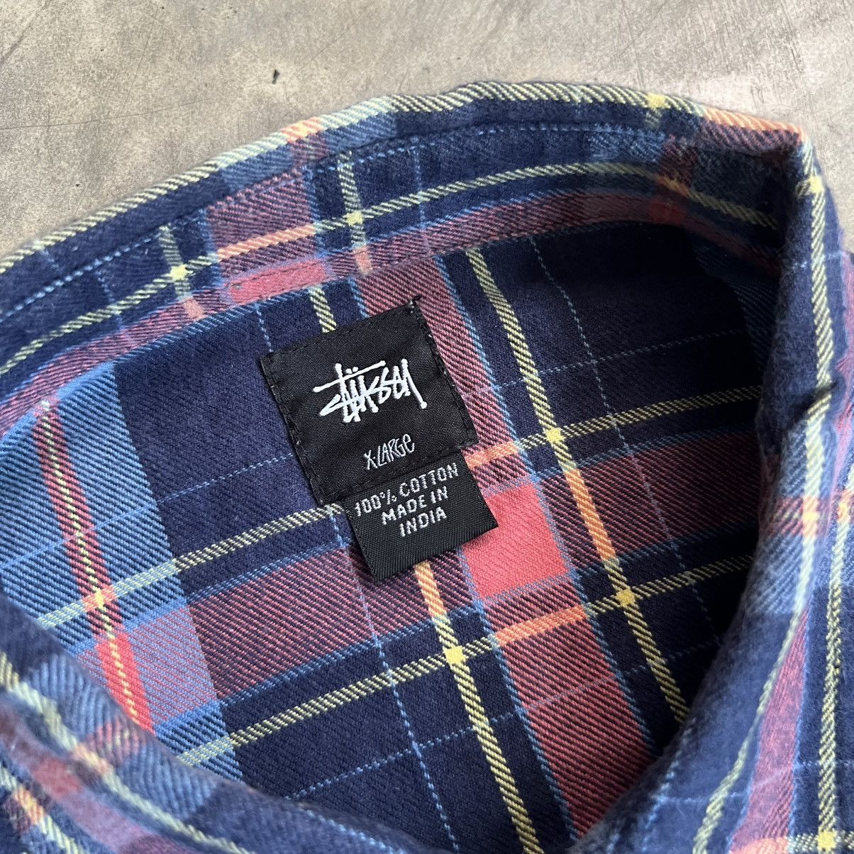 Stussy Stussy Remix Japan Flannel Shirt Size US XL / EU 56 / 4 - 3 Thumbnail