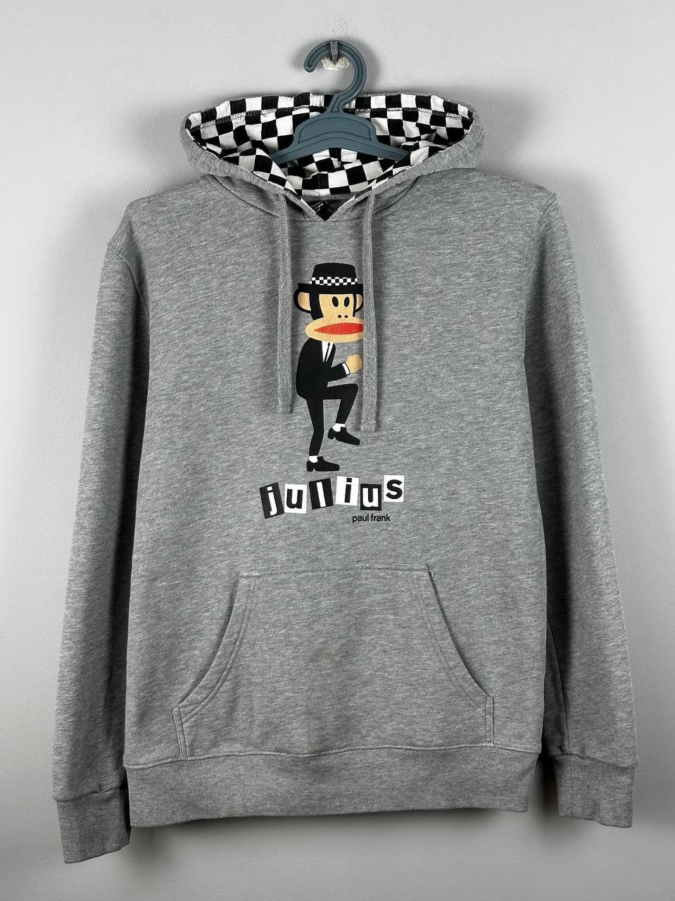 Paul Frank VINTAGE PAUL FRANK Julius Monkey HOODIE Size US L / EU 52-54 / 3 - 1 Thumbnail