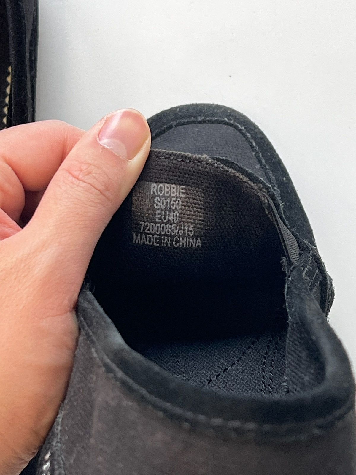 Calvin Klein Calvin Klein Loafers - Black Suede Size US 7.5 / EU 40-41 - 5 Thumbnail