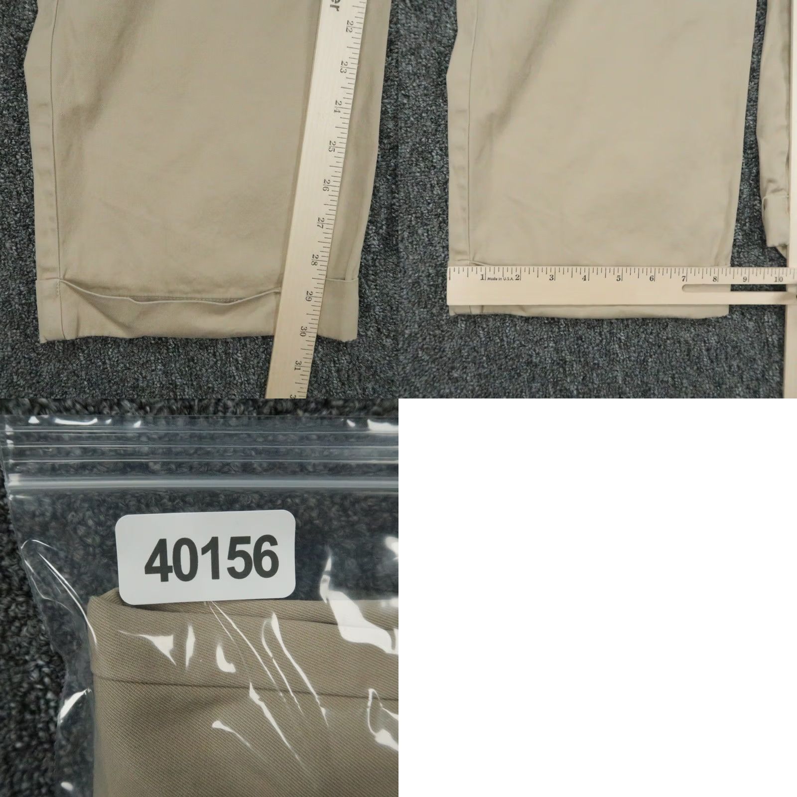 Polo Ralph Lauren Polo Ralph Lauren Pants Mens 35x30 Beige Hammond Double Pleat Chino Trouser Size US S / EU 44-46 / 1 - 8 Thumbnail