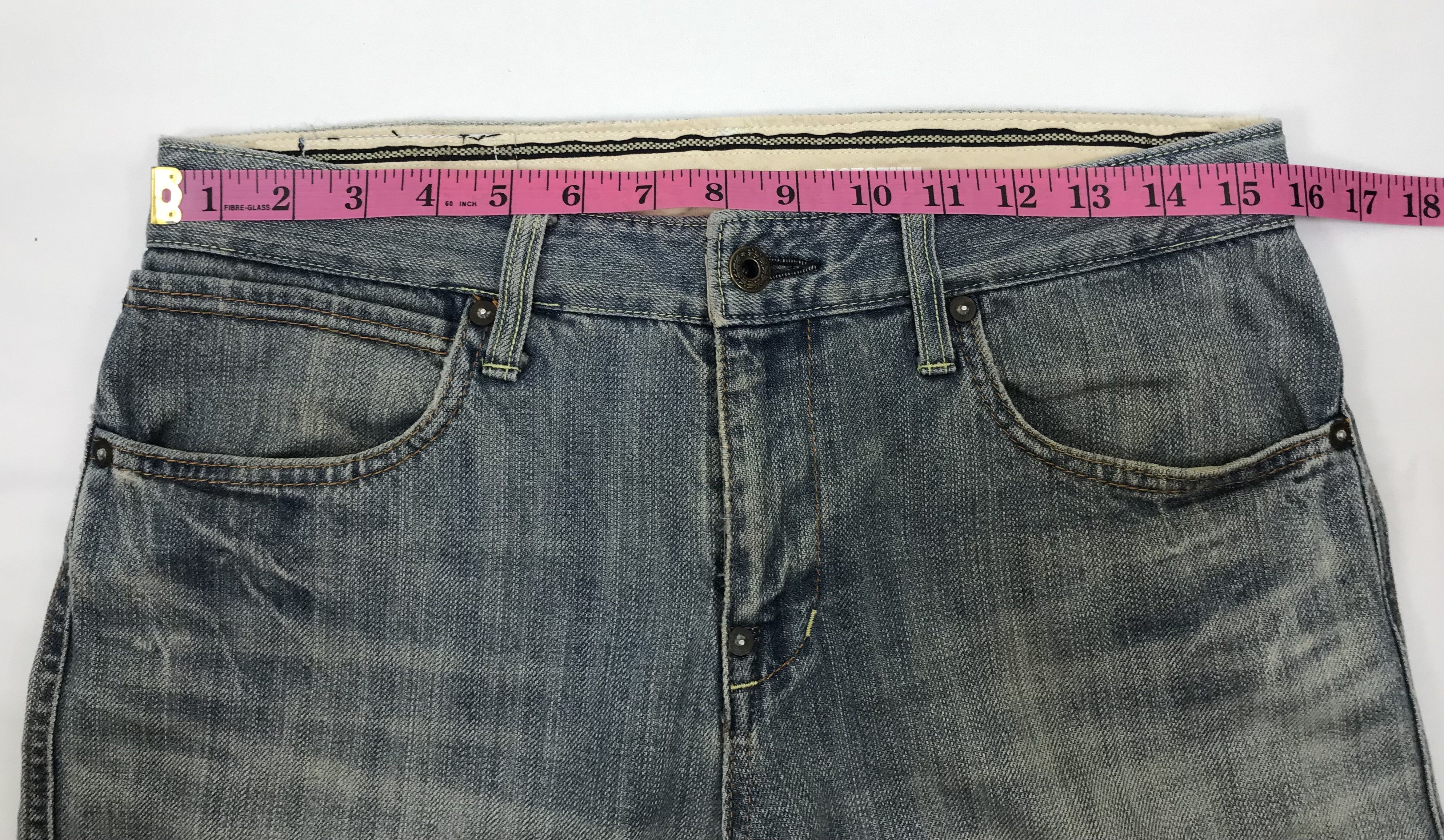 FACTOTUM Vintage Factotum Japanese Faded Blue Jeans Size US 31 - 13 Thumbnail