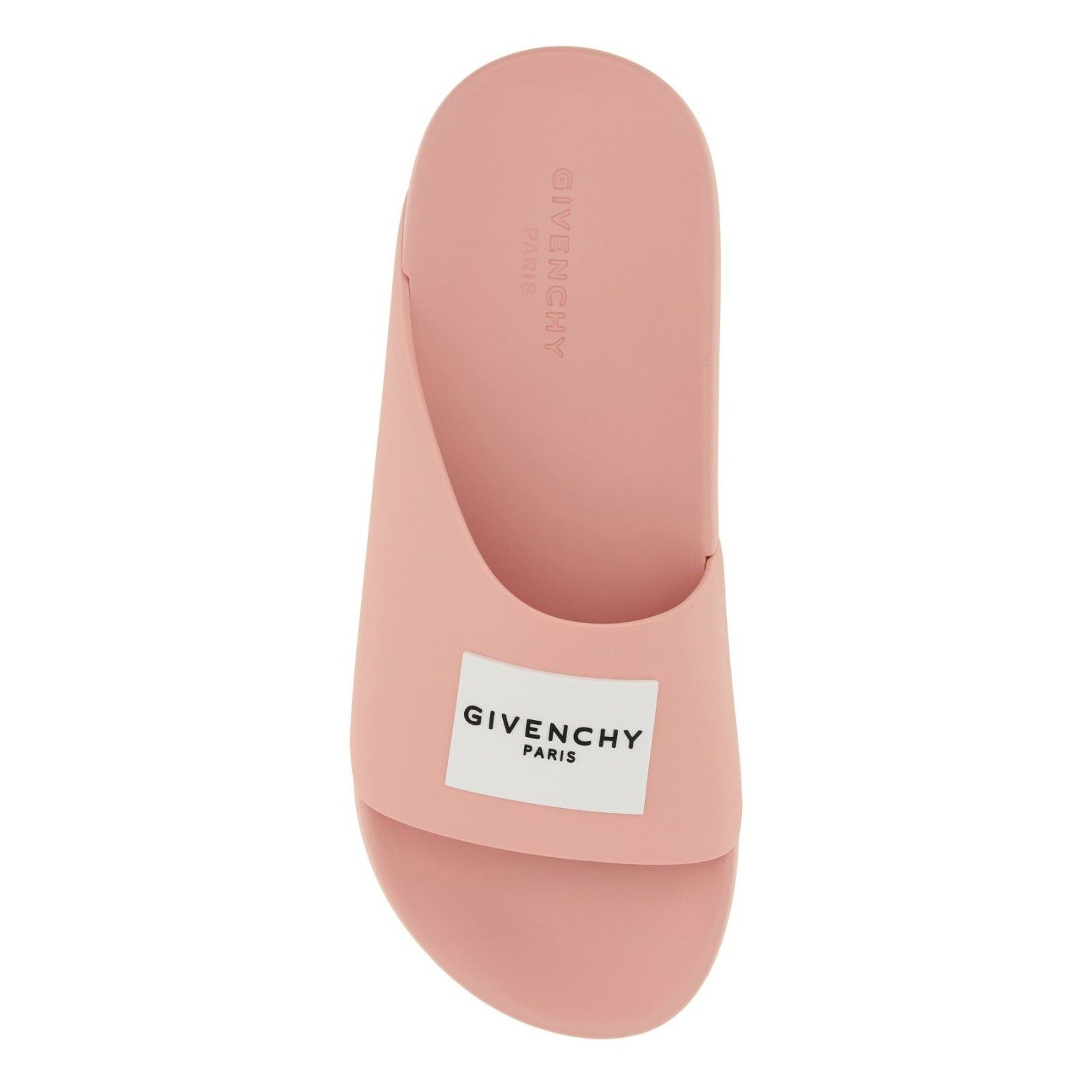 Givenchy GIVENCHY Pink Rubber Slides New & Authentic (Women's size:8; Size US 8 / IT 38 - 2 Thumbnail