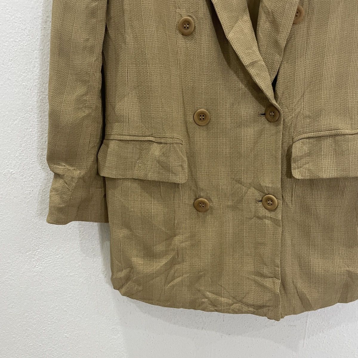 Anne Klein Vintage 90s Anne Klein 11 Petites Coat Jacket Size L / US 10 / IT 46 - 3 Thumbnail