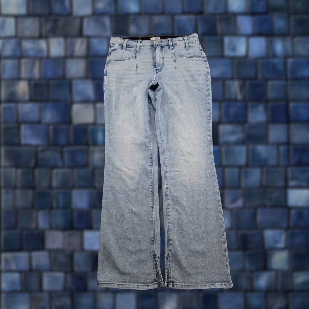 Vintage Maurices Original Fit High Rise Slim Bootcut Blue Jeans 12 Reg Women’s Denim 5-Pocket Stretch Polyester? Size 34" / US 12 / IT 48 - 1 Thumbnail
