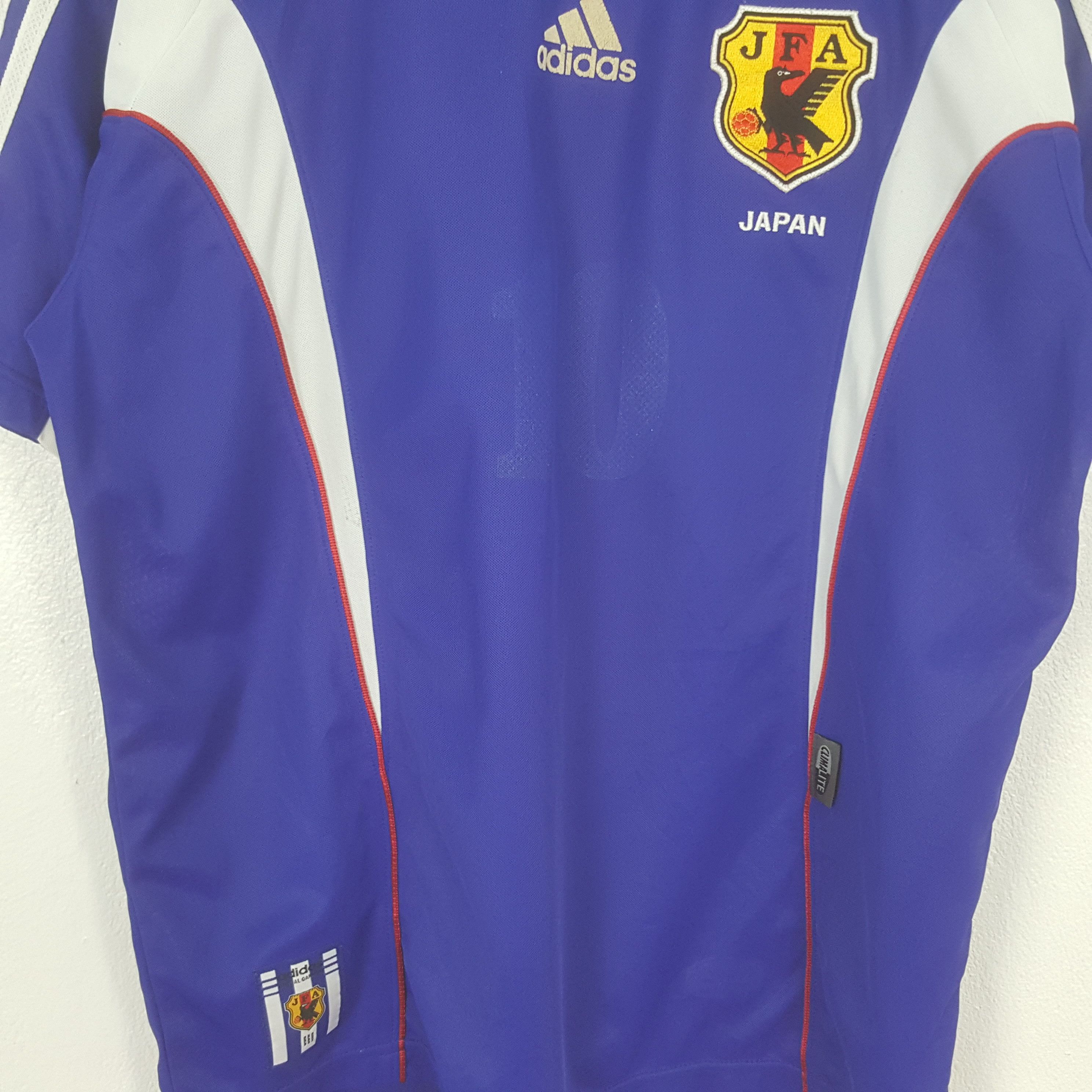 Adidas Vintage Adidas Japan Football Team Jersey Polos C312N57 Size US L / EU 52-54 / 3 - 2 Thumbnail