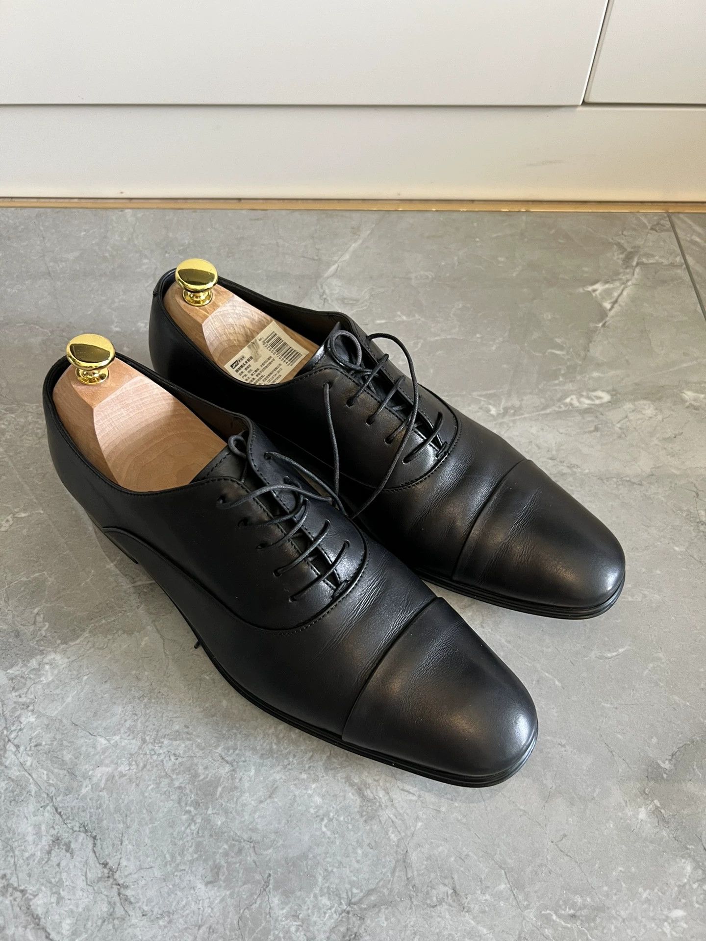 Salvatore Ferragamo Salvatore Ferragamo Men's Classic Leather Shoes 9 Size US 10 / EU 43 - 1 Thumbnail