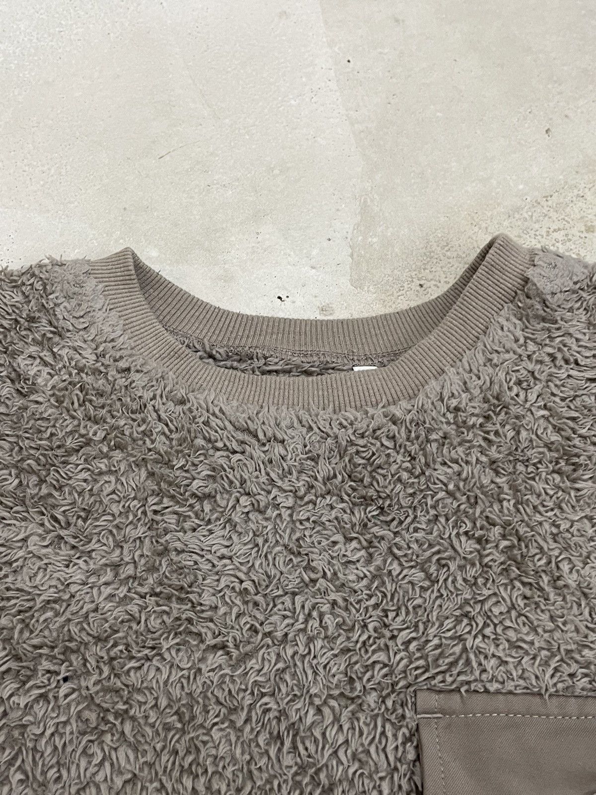 GU GU Tactical Army Fleece Crop Sweatshirt Size XXS / US 00 / IT 34 - 6 Thumbnail