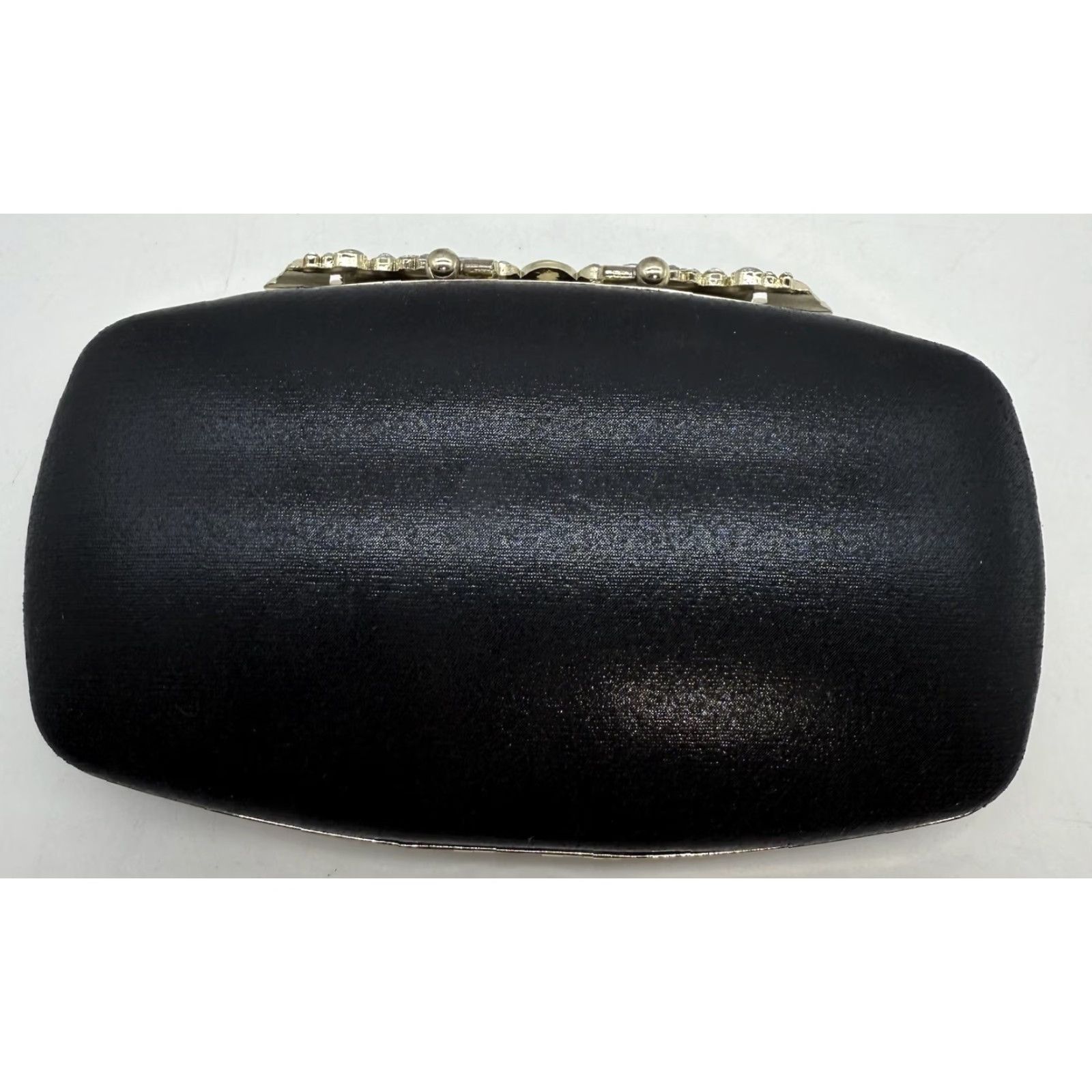 Vintage Kate Landry Black Clutch Evening Bag Rhinestones Crossbody Ladies Size ONE SIZE - 6 Thumbnail