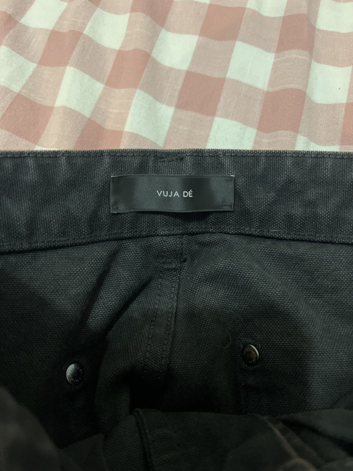 Vuja De VUJA DE ANDO HEAVY DOUBLE-KNEE PANTS IN CANVAS | Grailed