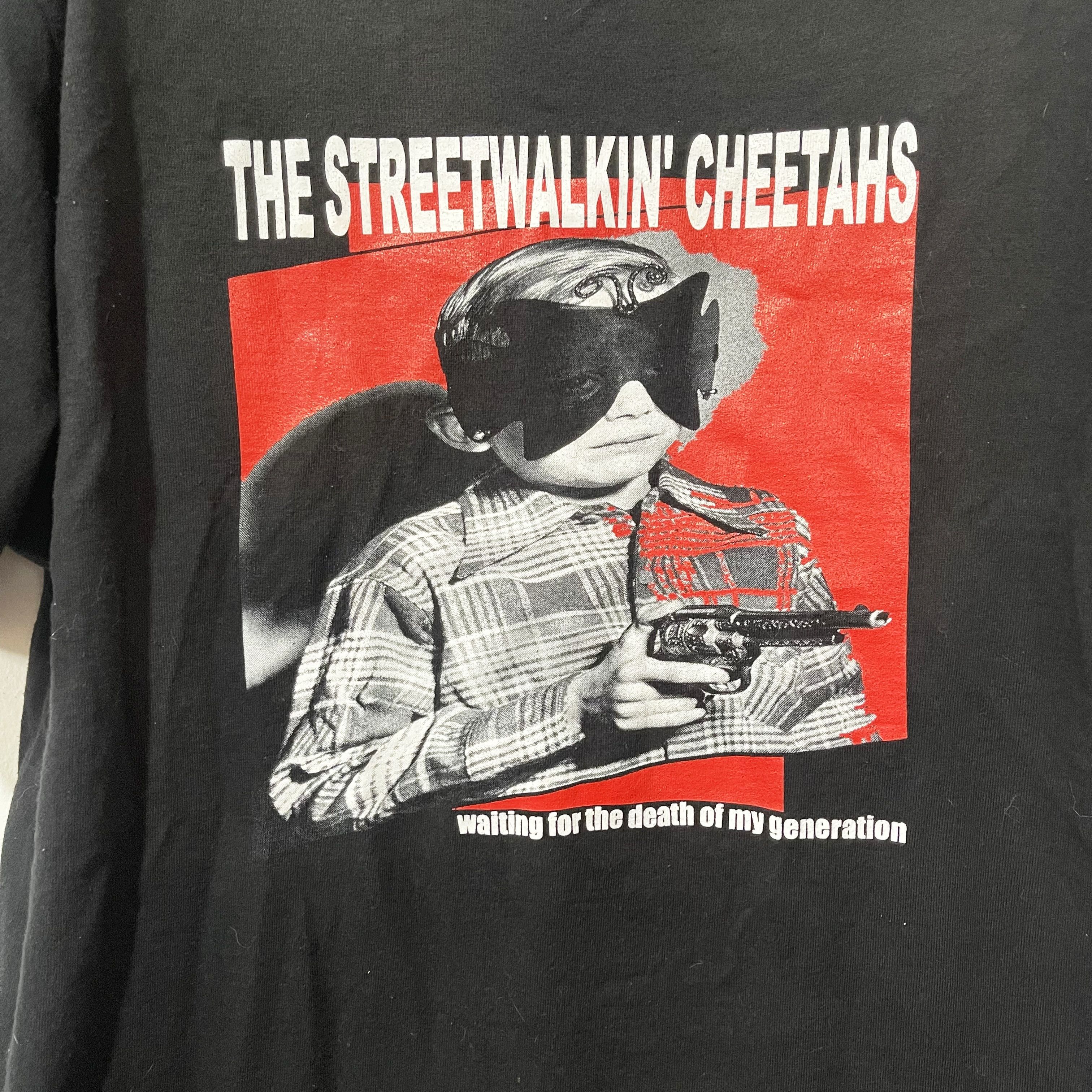 Band Tees Vintage 90s The Streetwalkin’ Cheetahs Band T-Shirt Size US L / EU 52-54 / 3 - 2 Thumbnail