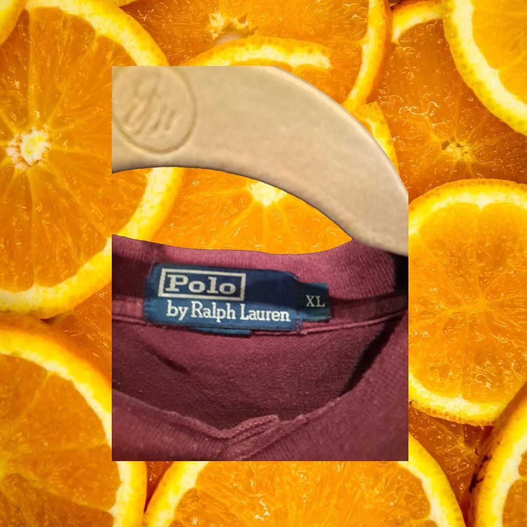 Polo Ralph Lauren Polo Ralph Lauren Maroon with Yellow Embroidered Logo Size X Size US XL / EU 56 / 4 - 4 Thumbnail