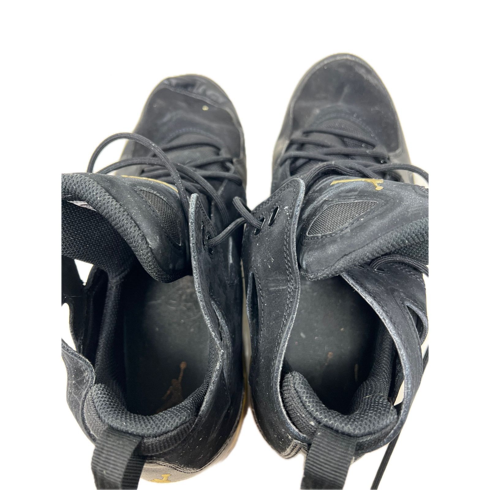 Nike Nike Jordan Flight Club 91 Black Metallic Gold 2021 Mens 11 Size US 11 / EU 44 - 6 Thumbnail