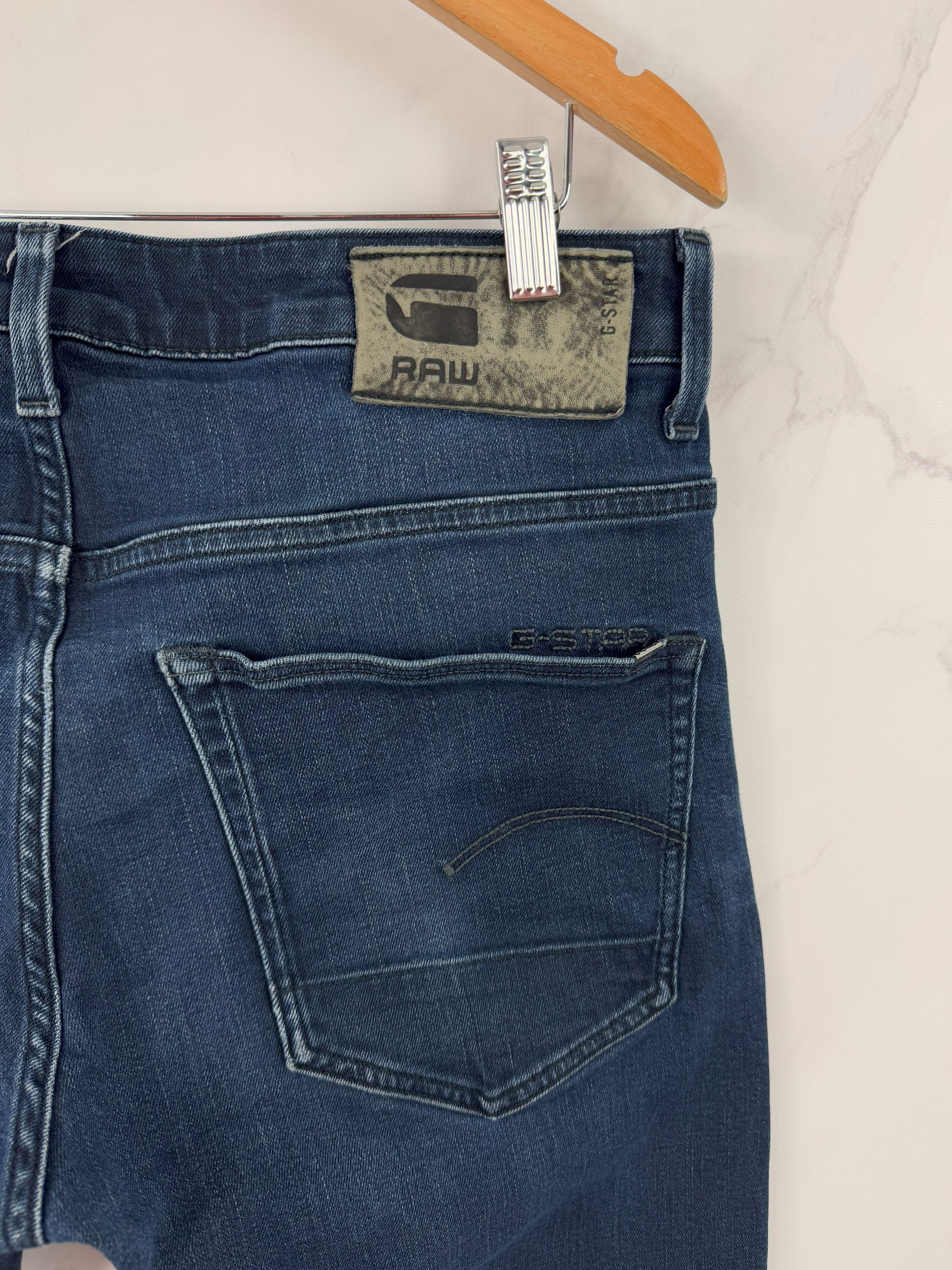 G-Star G Star Raw 3301 Slim Fit Denim Jeans Size 34 Size US 34 / EU 50 - 7 Thumbnail