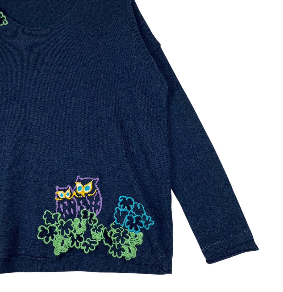 Issey Miyake × Japanese Brand × Ne-Net Ne-Net by Issey Miyake Arcylic Longsleeve Shirt Size L / US 10 / IT 46 - 5 Thumbnail
