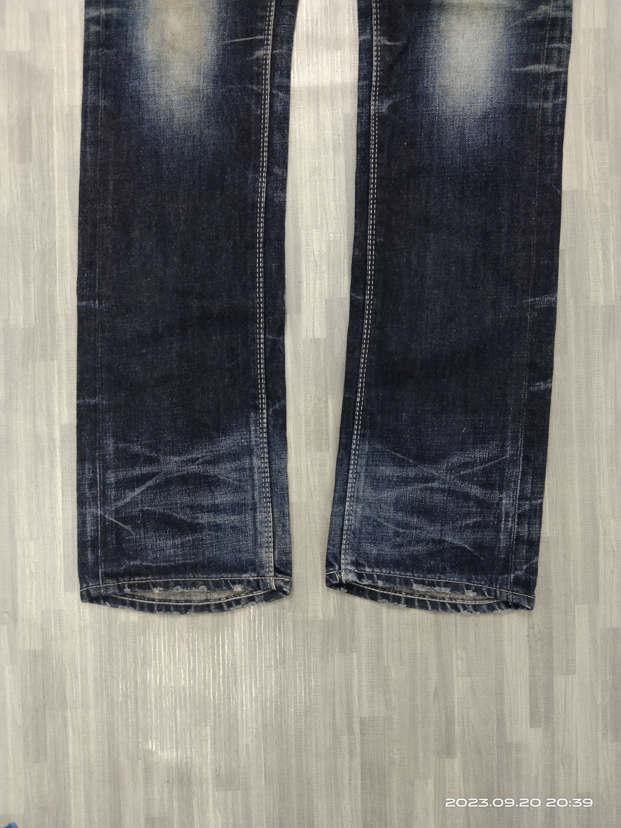 GOSTAR DE FUGA SICK WASHED FUGA MADE IN JAPAN DENIM PANTS Size US 28 / EU 44 - 6 Thumbnail