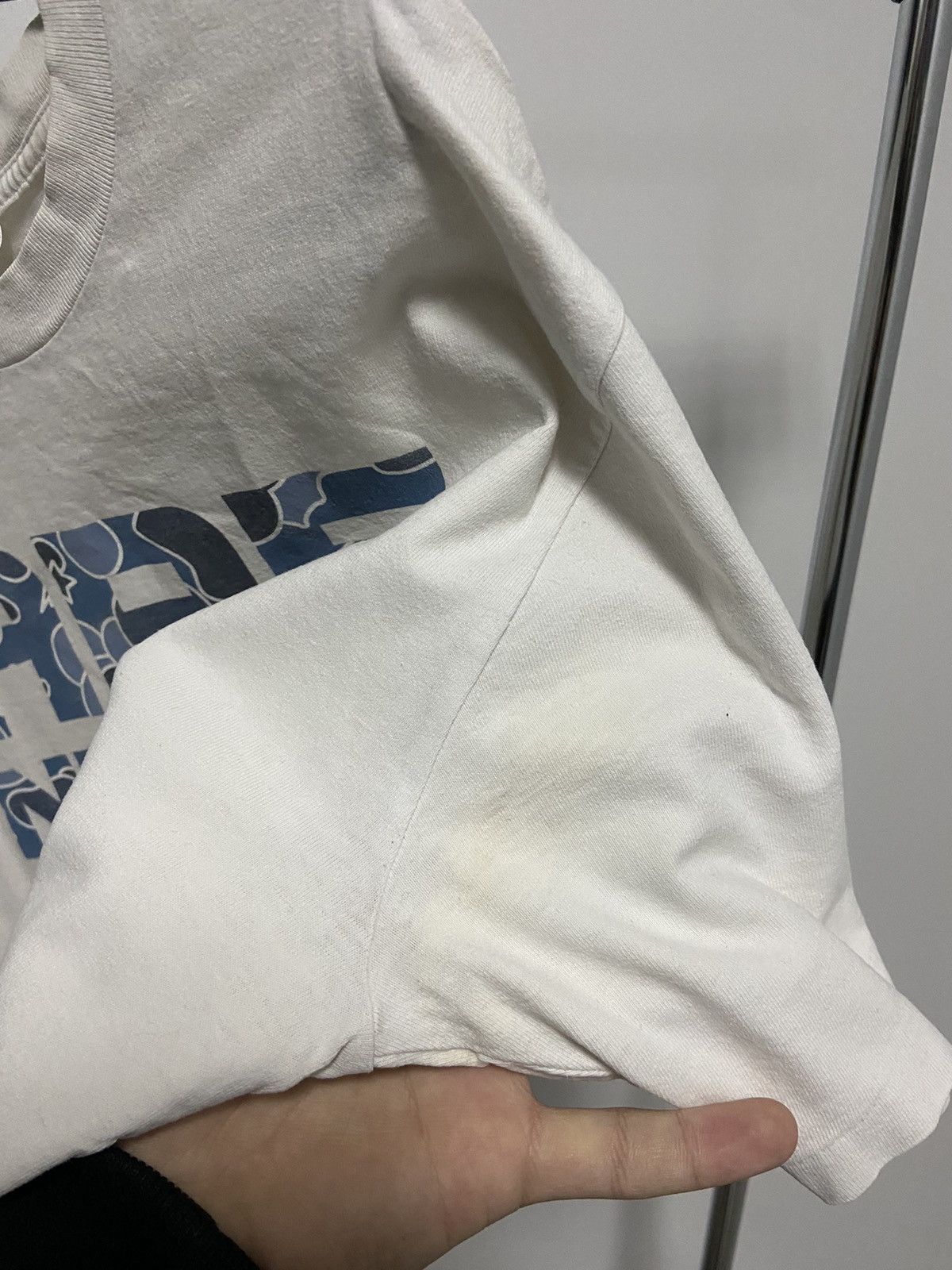 Bape Bape ape never ape big logo t shirt Size US M / EU 48-50 / 2 - 10 Thumbnail