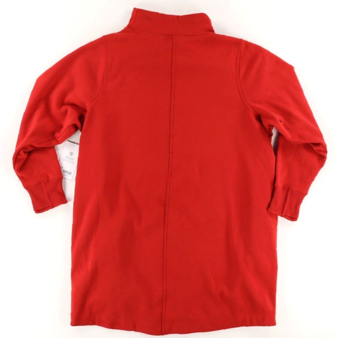 Athleta Athleta Cozy Karma Mock Neck Dress Red Women's 2X Shirt Long Sleeve Crew Neck Size XXL / US 16-18 / IT 52-54 - 4 Thumbnail