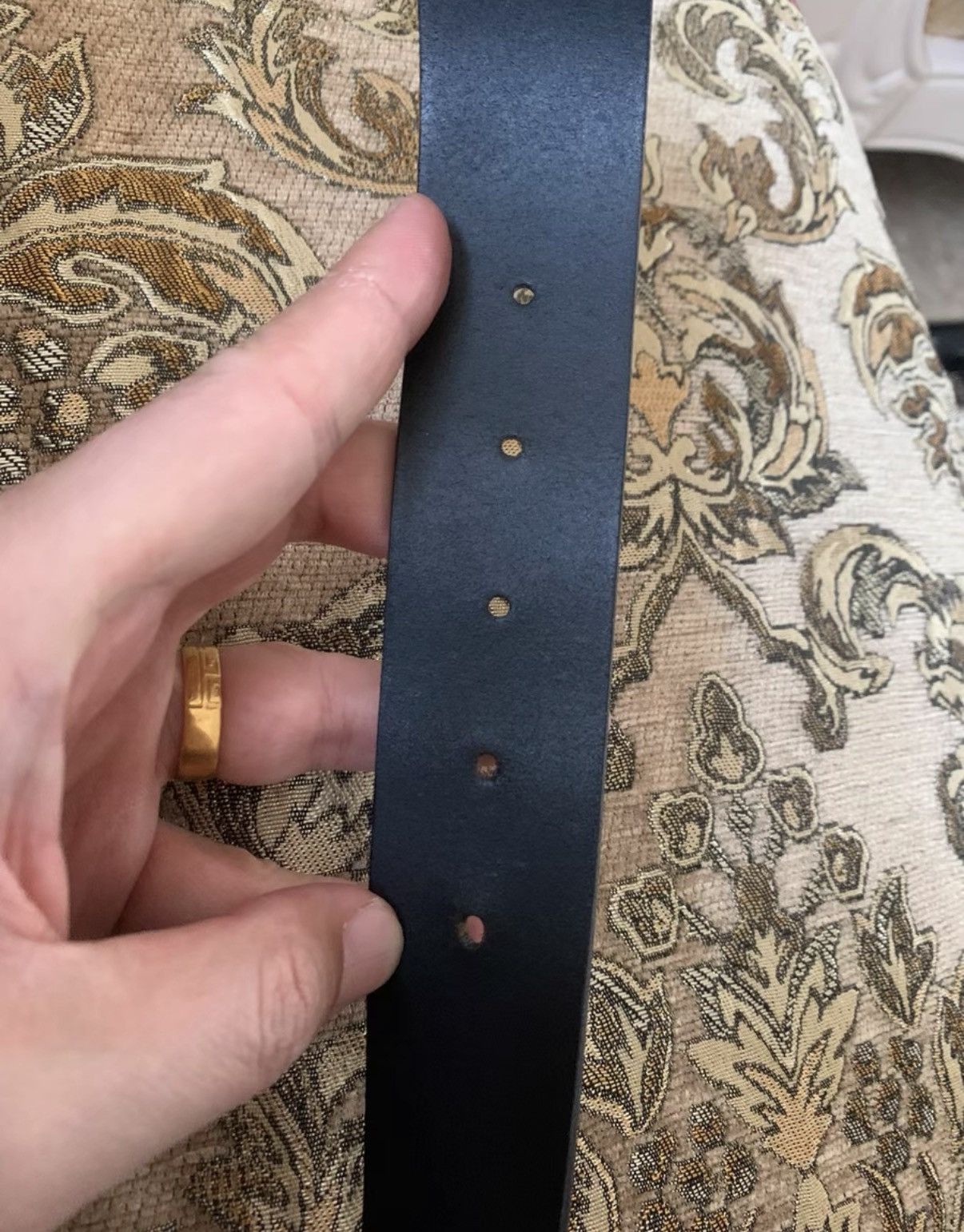 Gucci Gucci Genuine Leather Belt K16 Size ONE SIZE - 6 Thumbnail