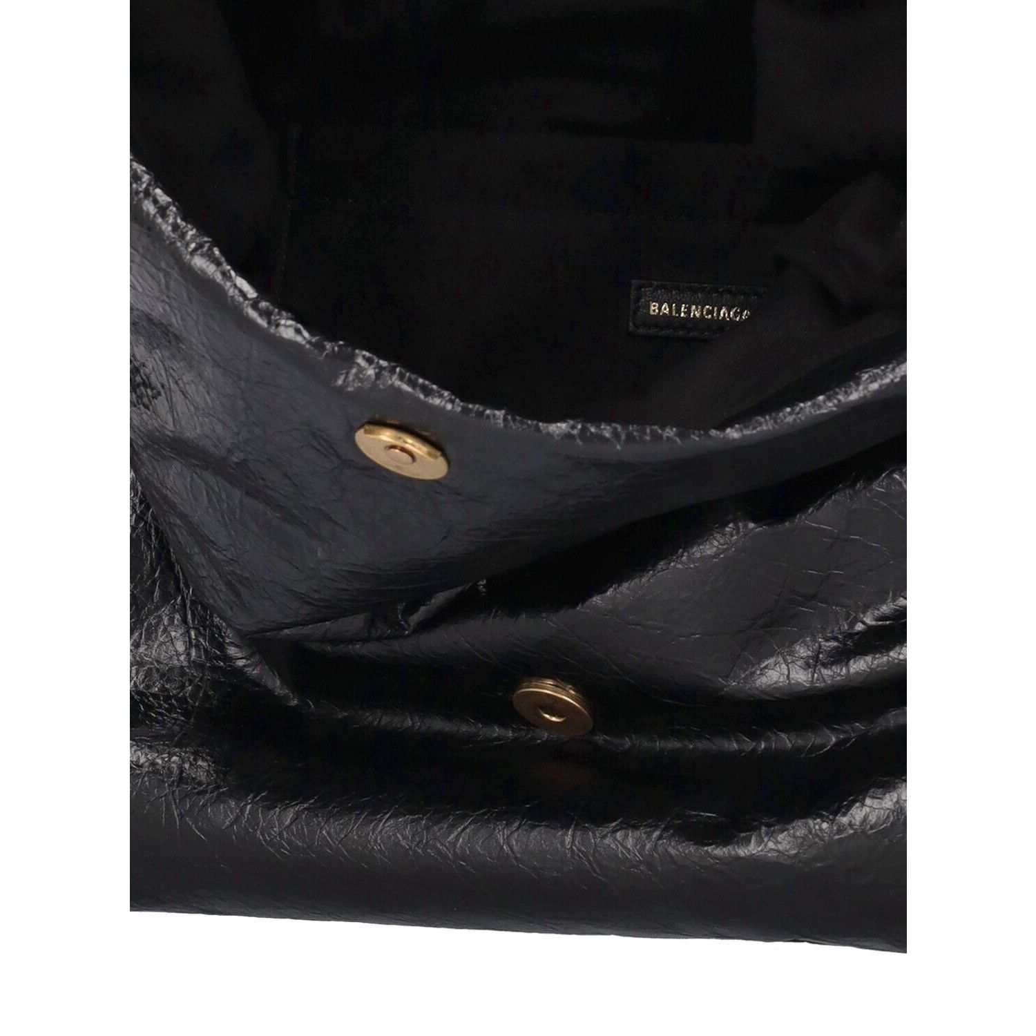 Balenciaga BALENCIAGA Monaco Medium Black Leather Shoulder Bag New Size ONE SIZE - 4 Thumbnail