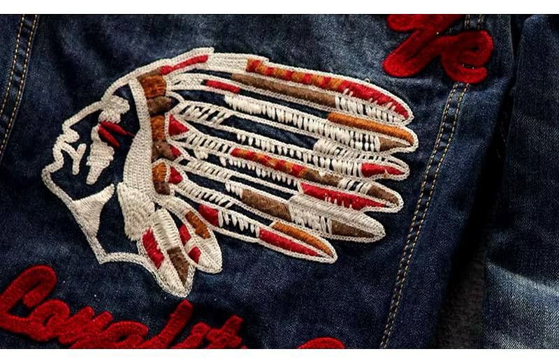 Vintage vintage denim jacket Size US XL / EU 56 / 4 - 9 Thumbnail