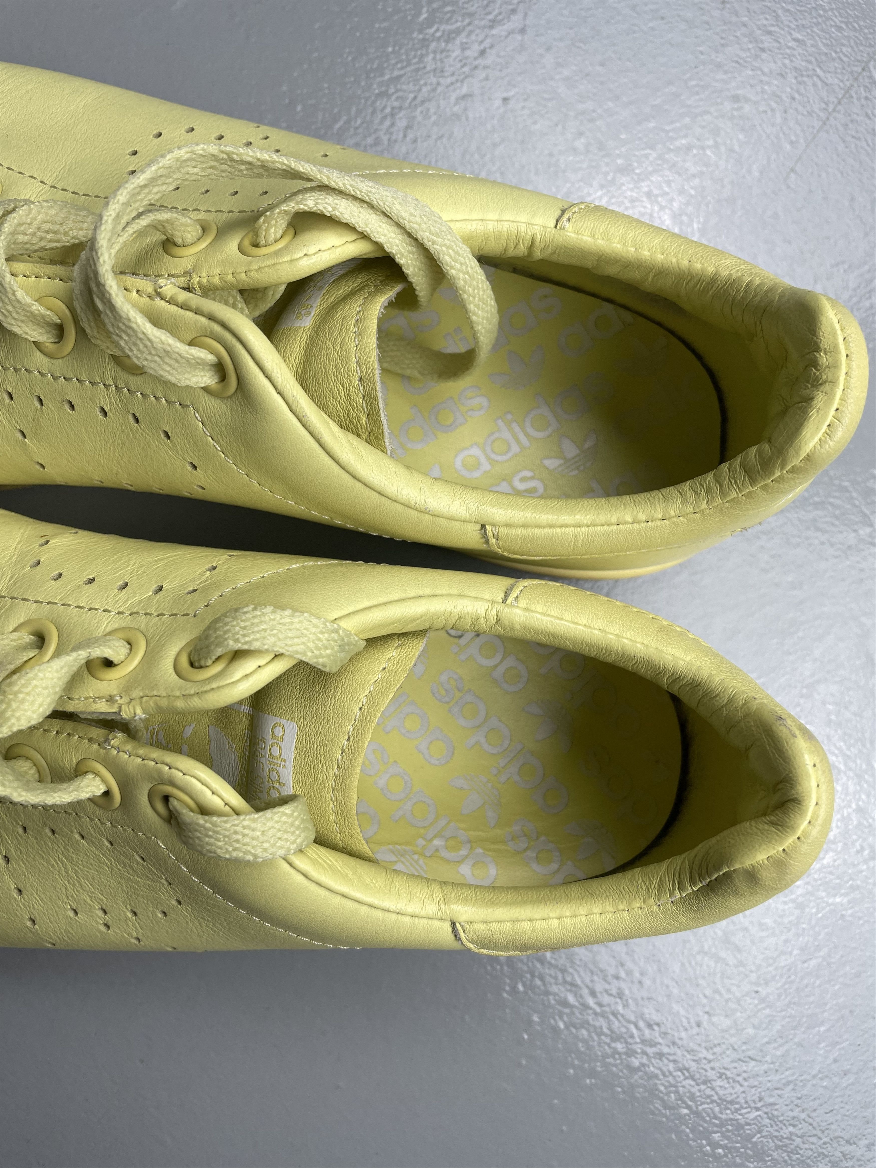 Adidas × Raf Simons adidas X Raf Simons S/S 2016 Stan Smith (Blush Yellow) Size US 8 / EU 41 - 9 Thumbnail