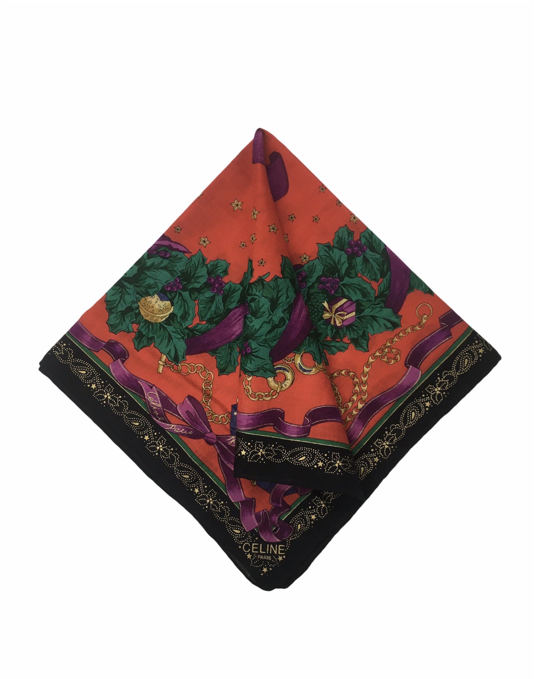 Celine Celine Handkerchief / Bandana / Neckerchief HKC0147 Size ONE SIZE - 1 Thumbnail